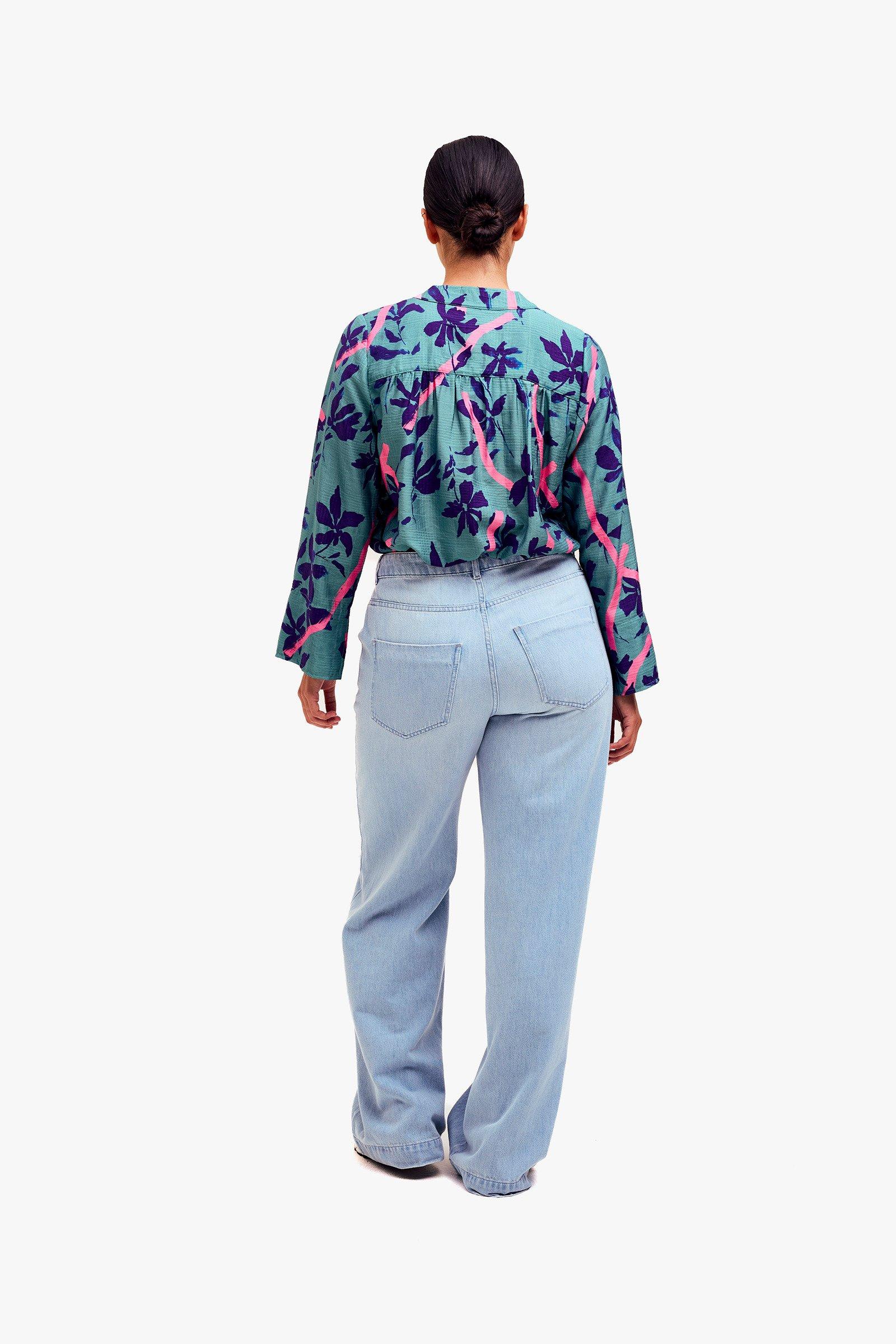 CKS Dames - SALEDO - blouse short sleeves - dark green