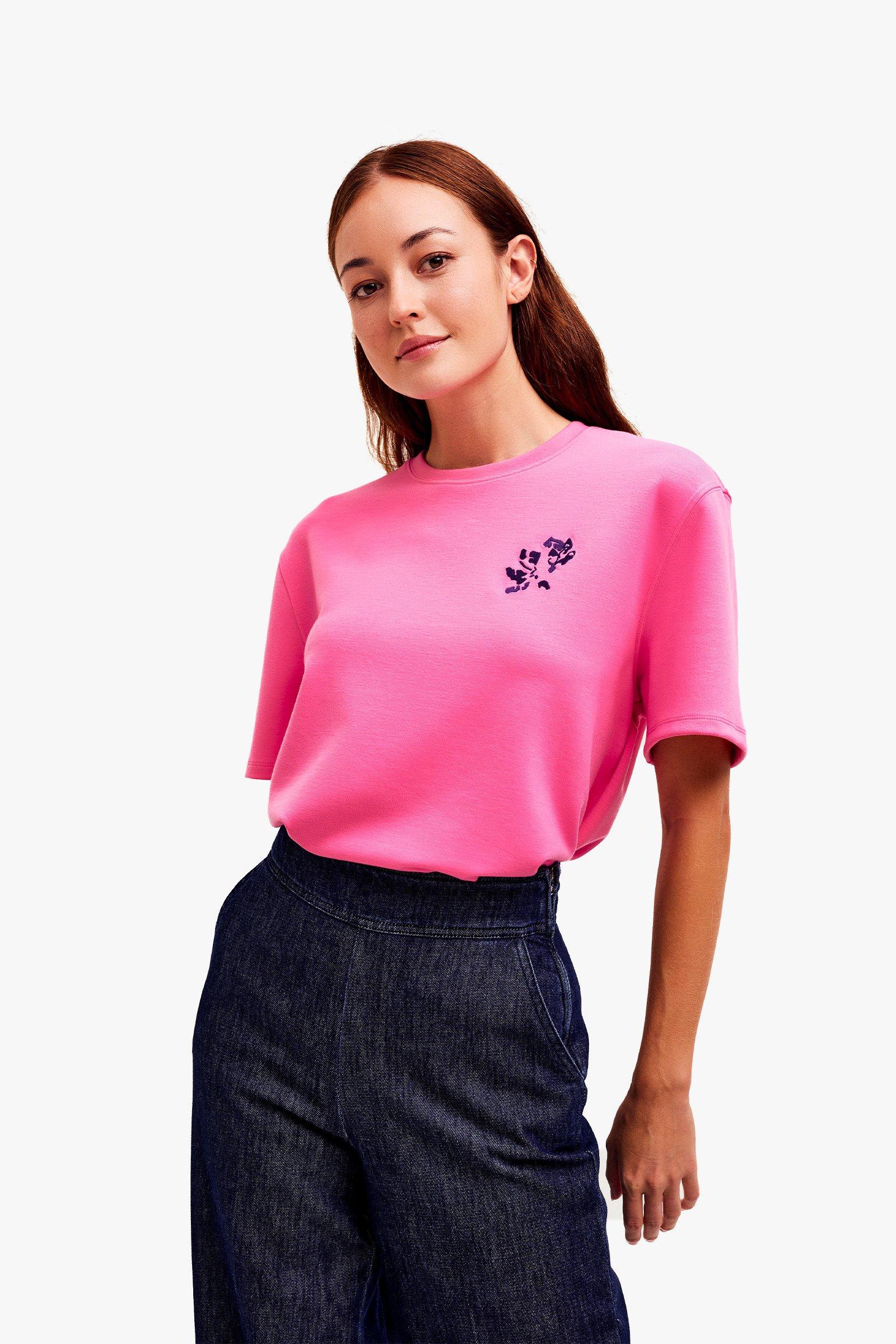 CKS Dames - SARIA - t-shirt short sleeves - pink