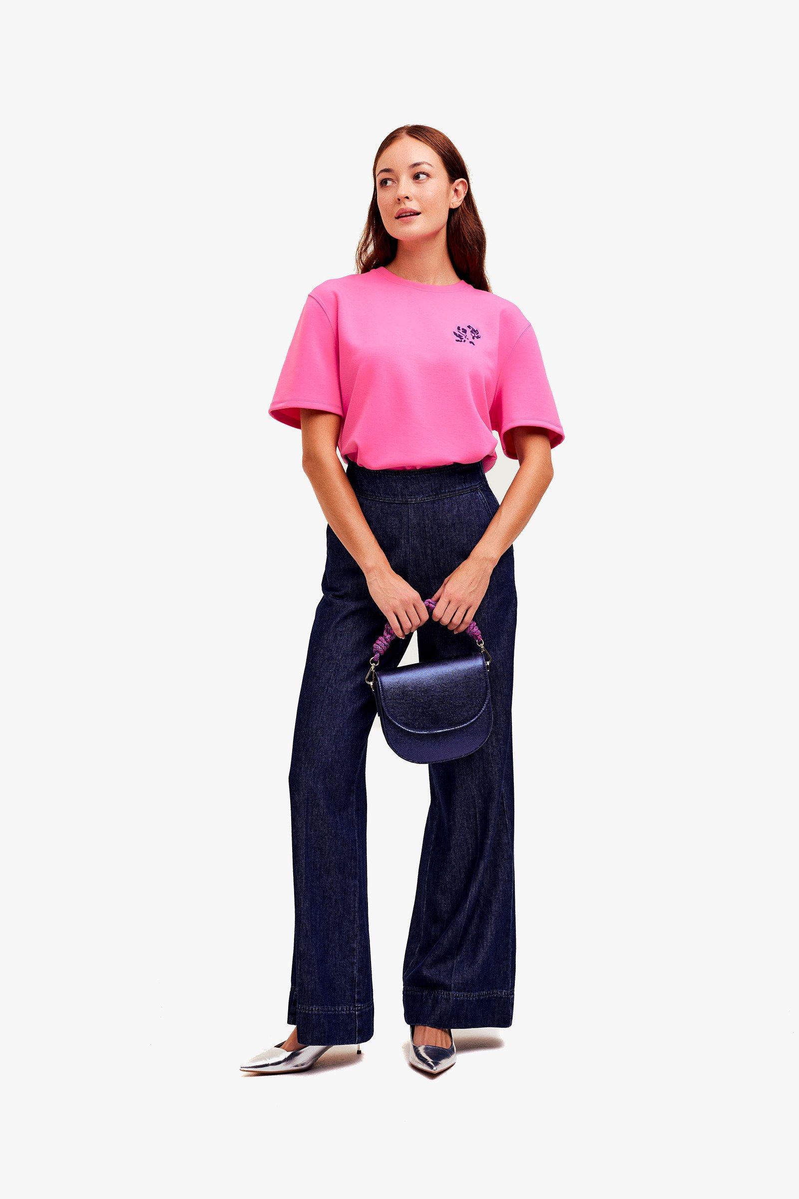 CKS Dames - SARIA - T-Shirt Kurzarm - Rosa