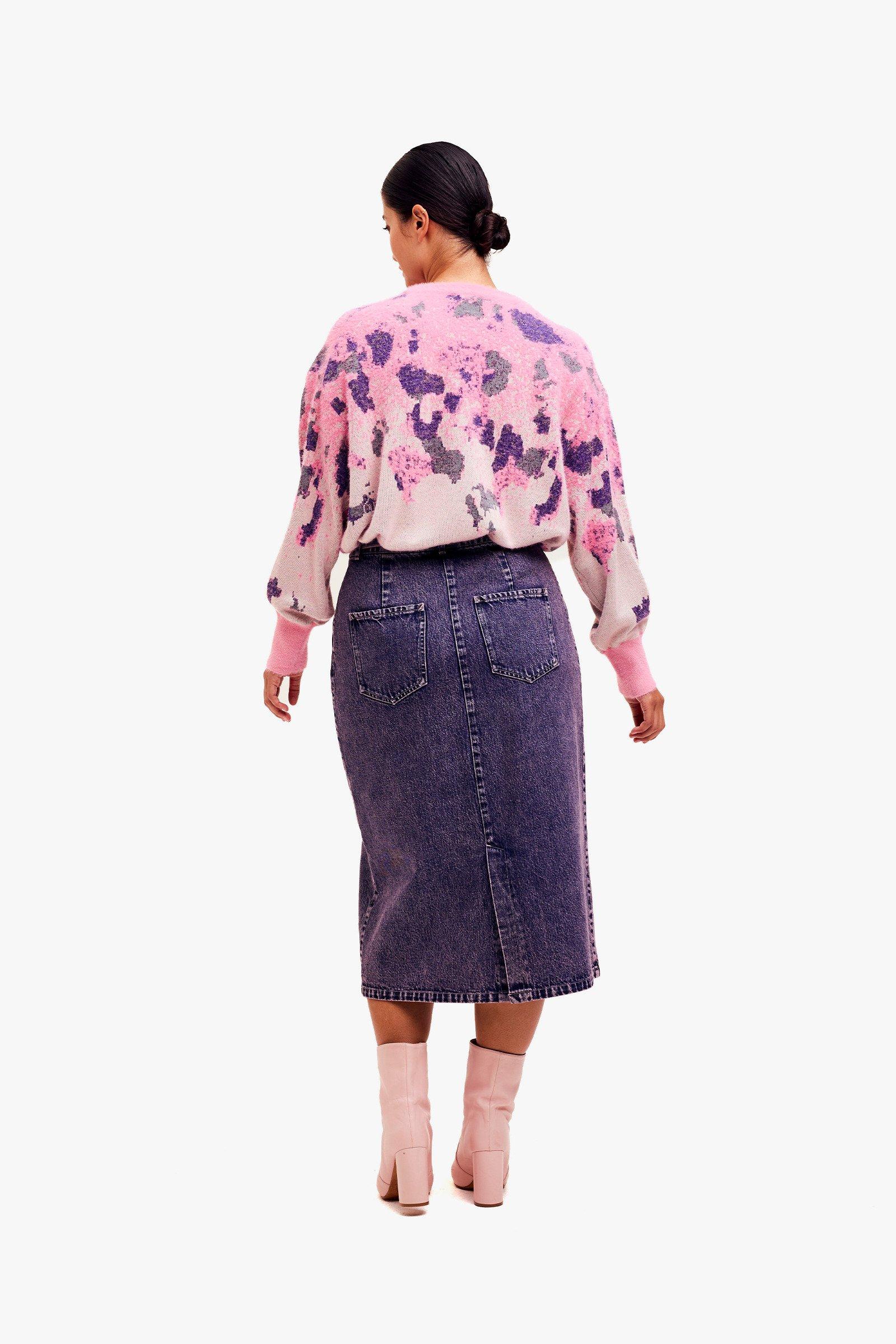 CKS Dames - SKEATTER - midi skirt - pink