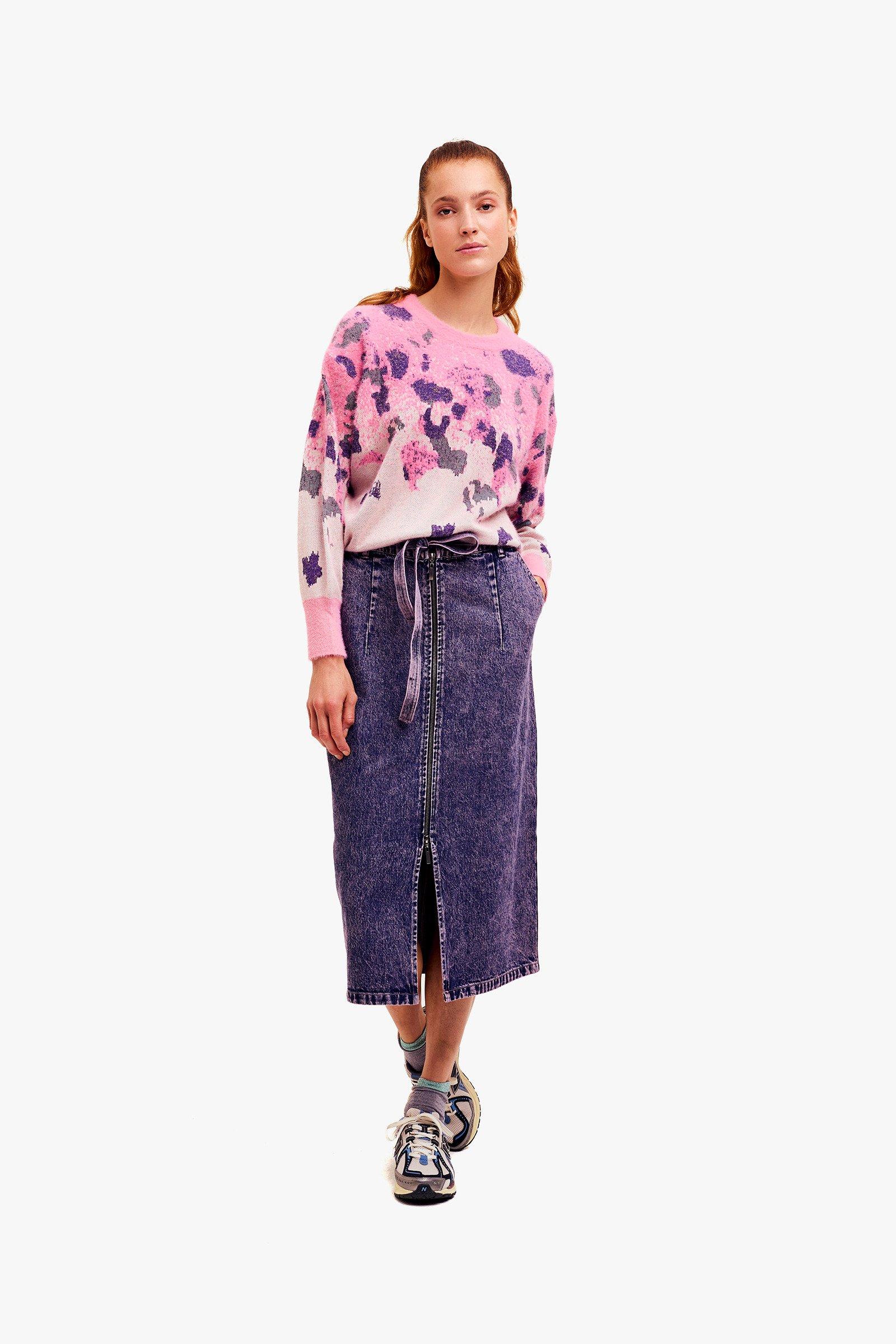 CKS Dames - SKEATTER - midi skirt - pink