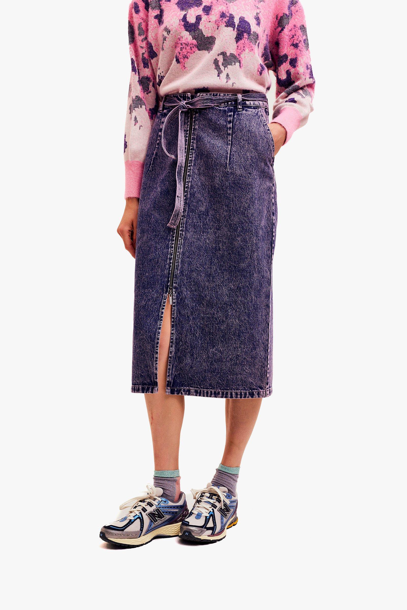 CKS Dames - SKEATTER - midi skirt - pink