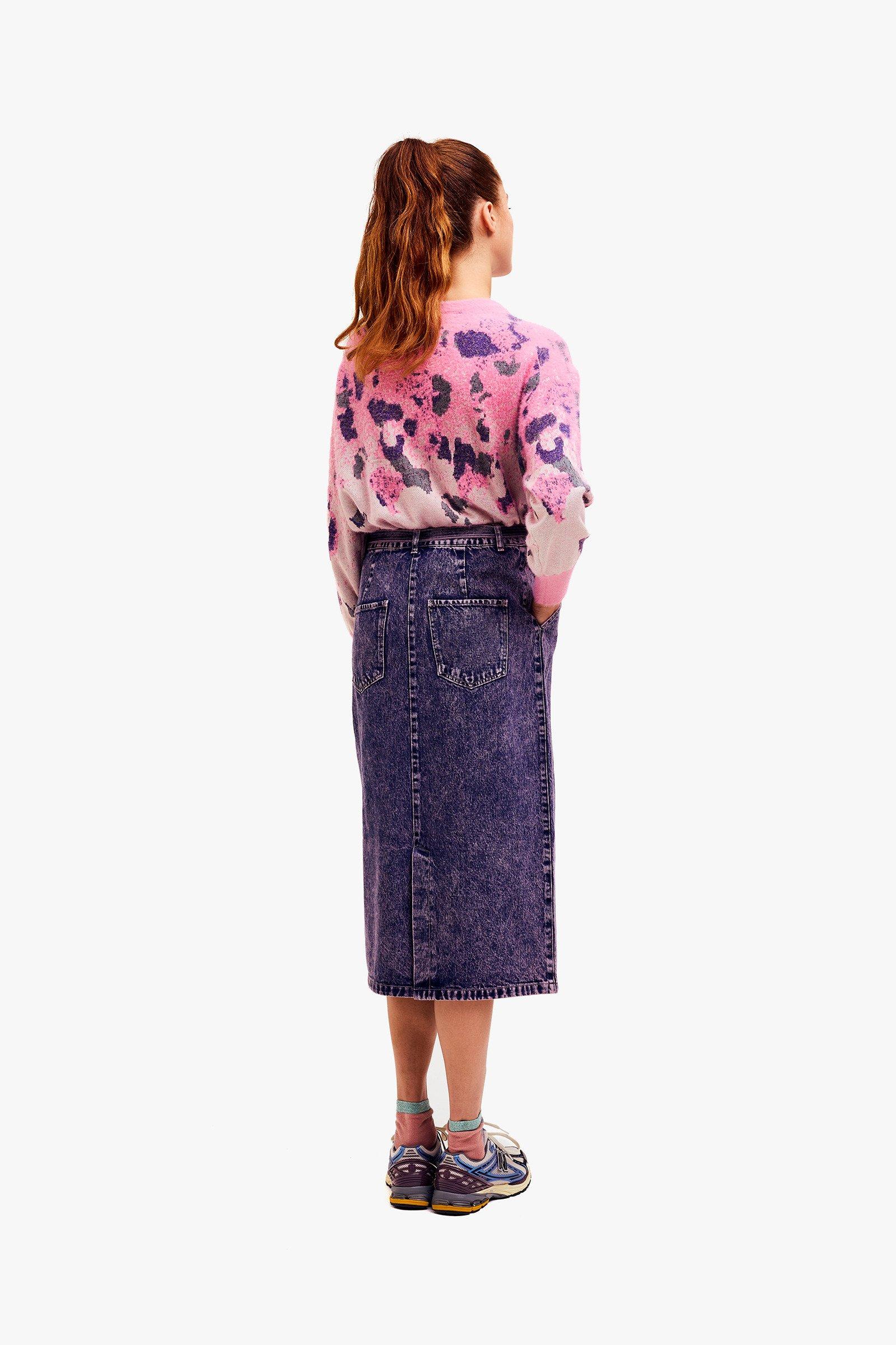 CKS Dames - SKEATTER - midi skirt - pink
