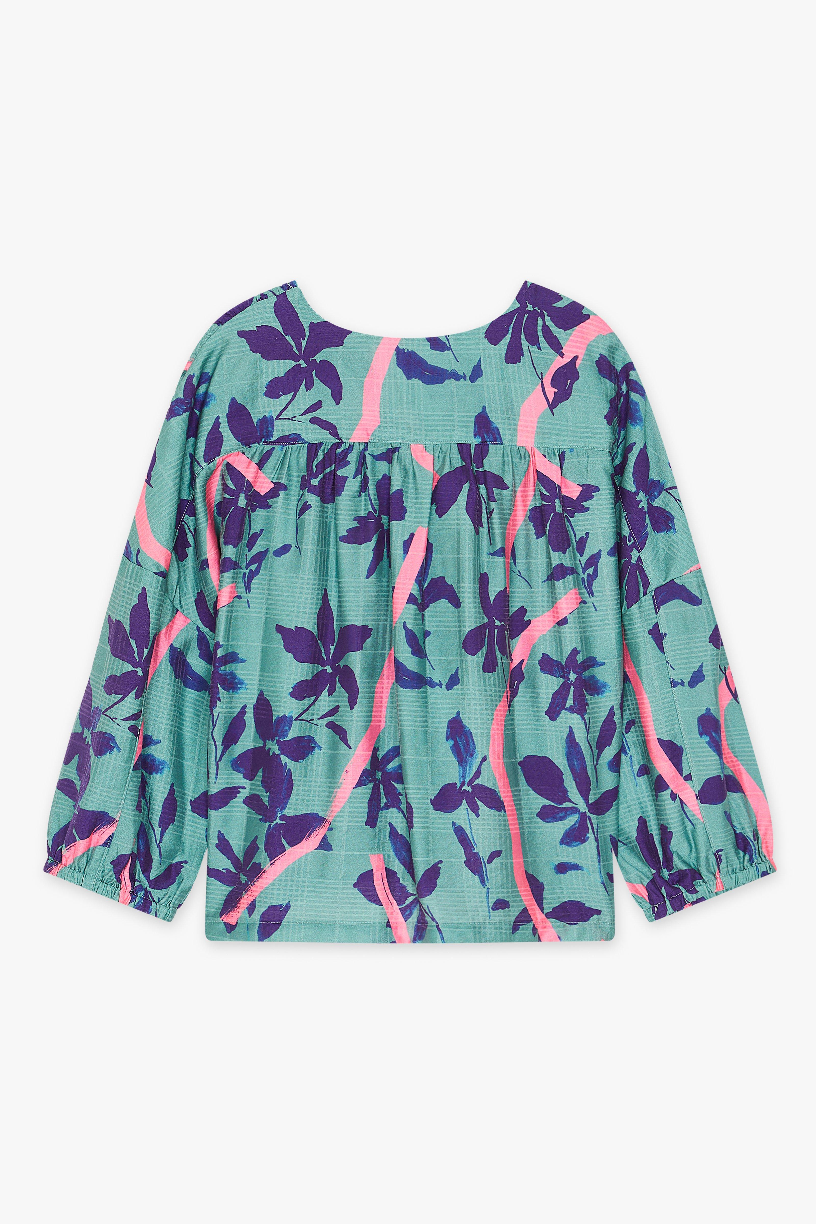 CKS Dames - SWEETA - blouse short sleeves - dark green