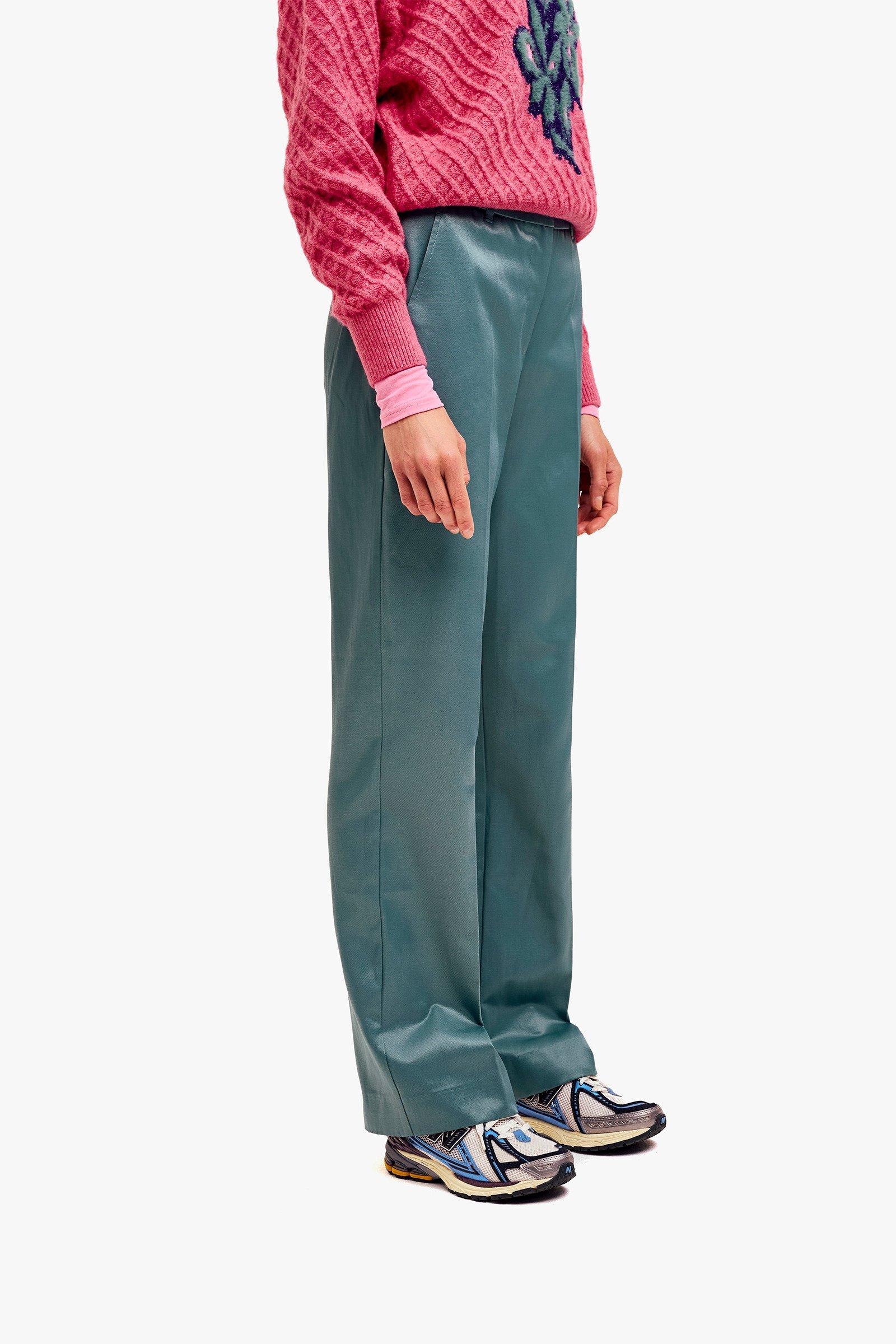CKS Dames - TONKSA - Lange Hose - Grün