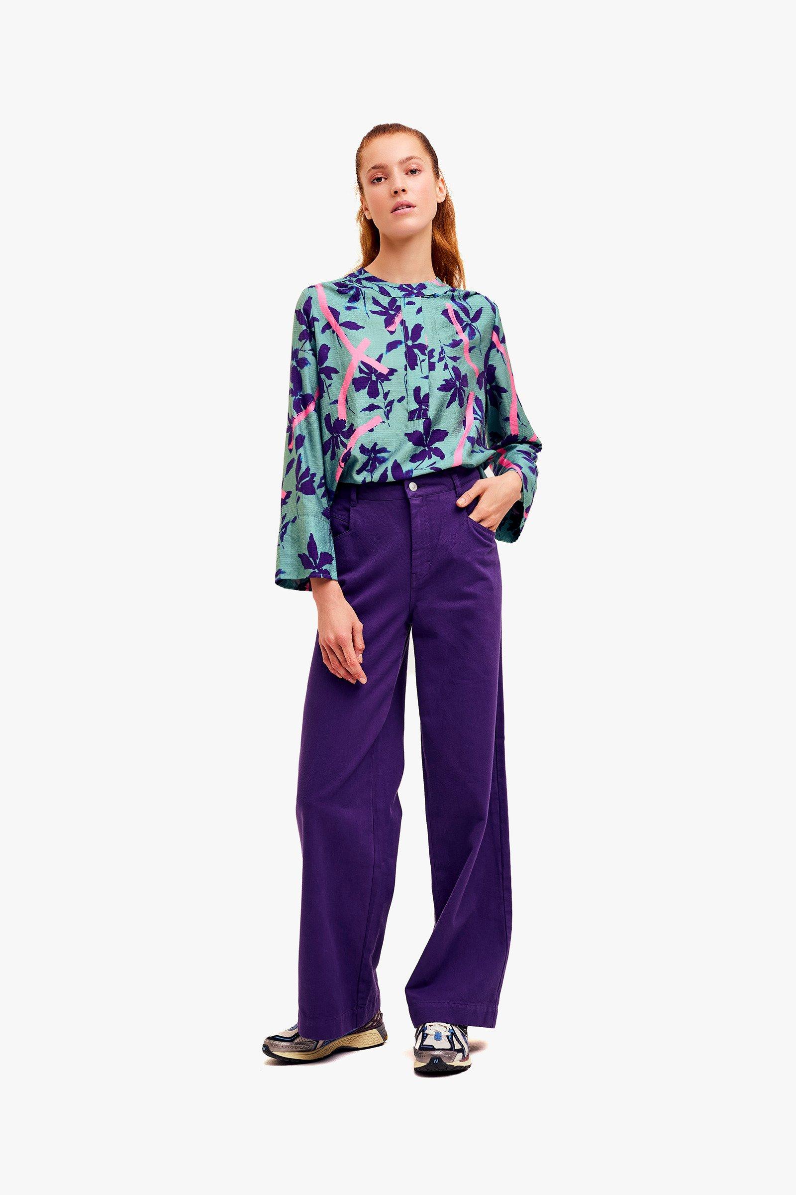 CKS Dames - JAKE - jeans longs - violet