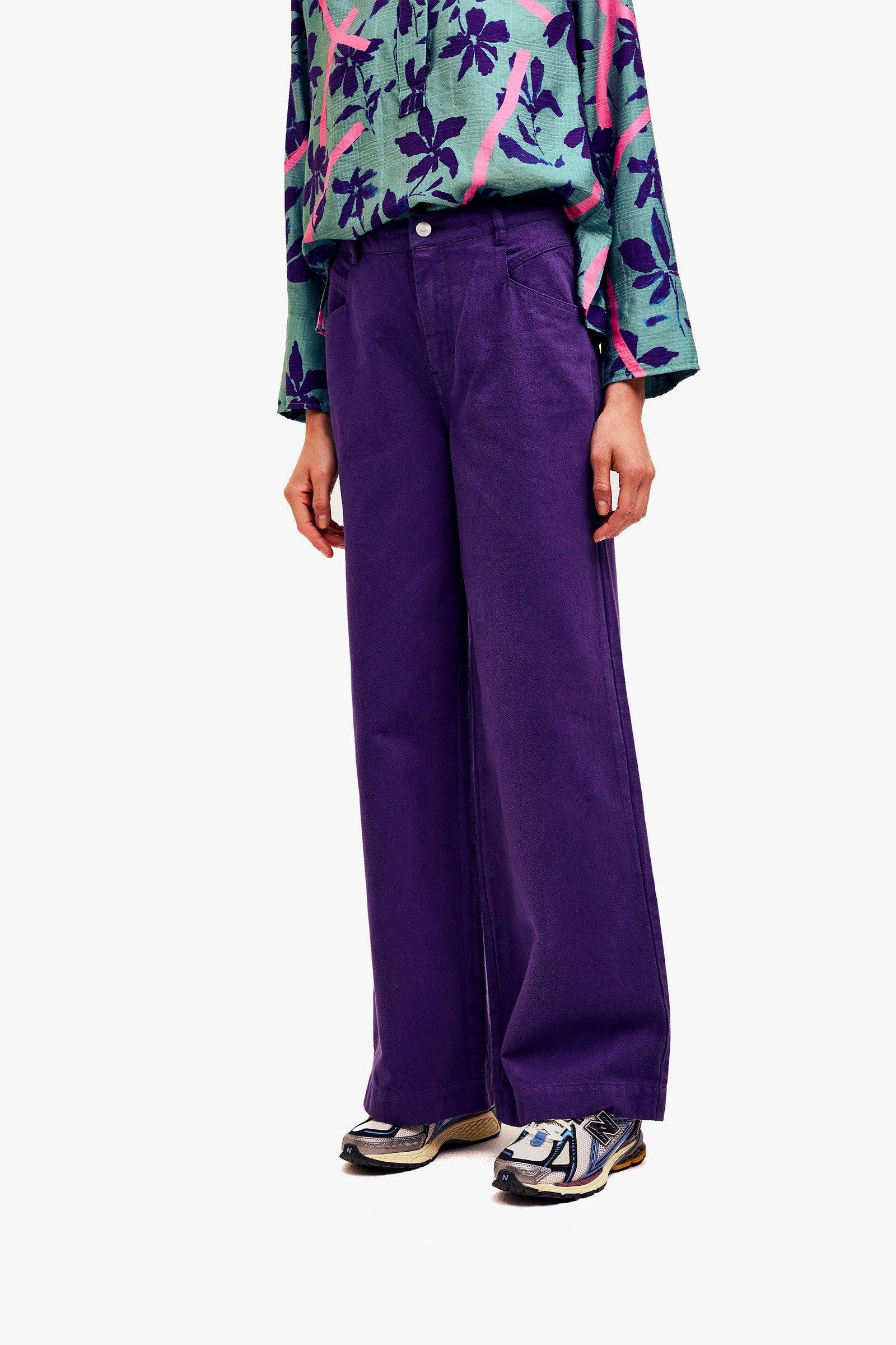 CKS Dames - JAKE - jeans longs - violet