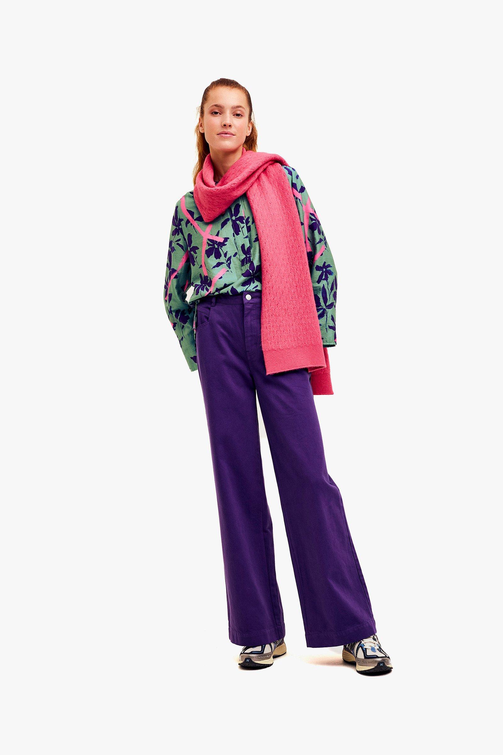CKS Dames - JAKE - jeans longs - violet