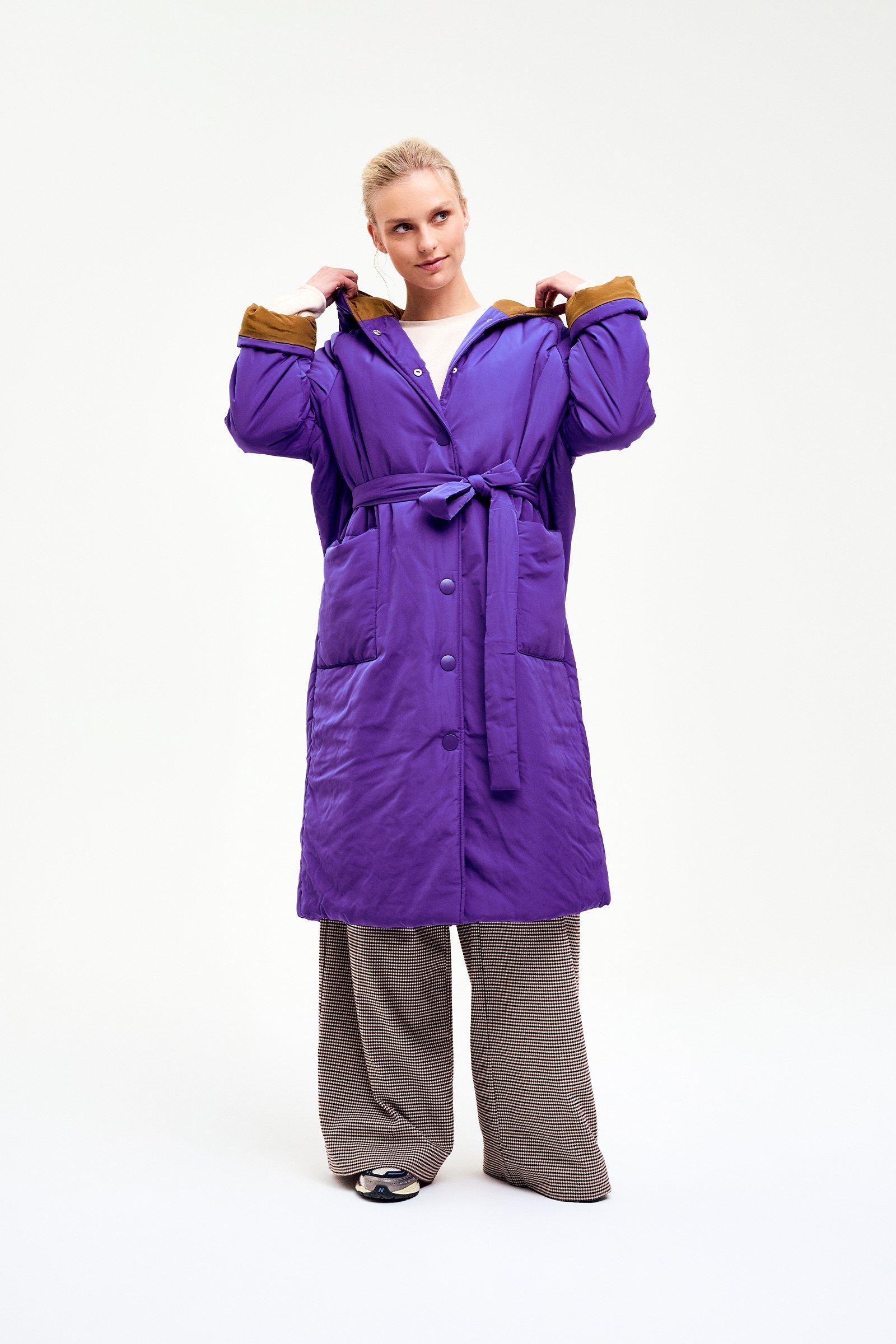 CKS Dames - COVER - blouson long - violet