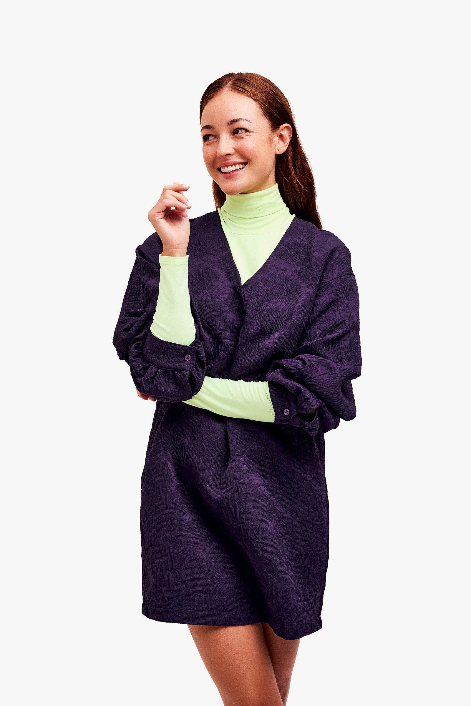 CKS Dames - DIEDEROP - short dress - purple