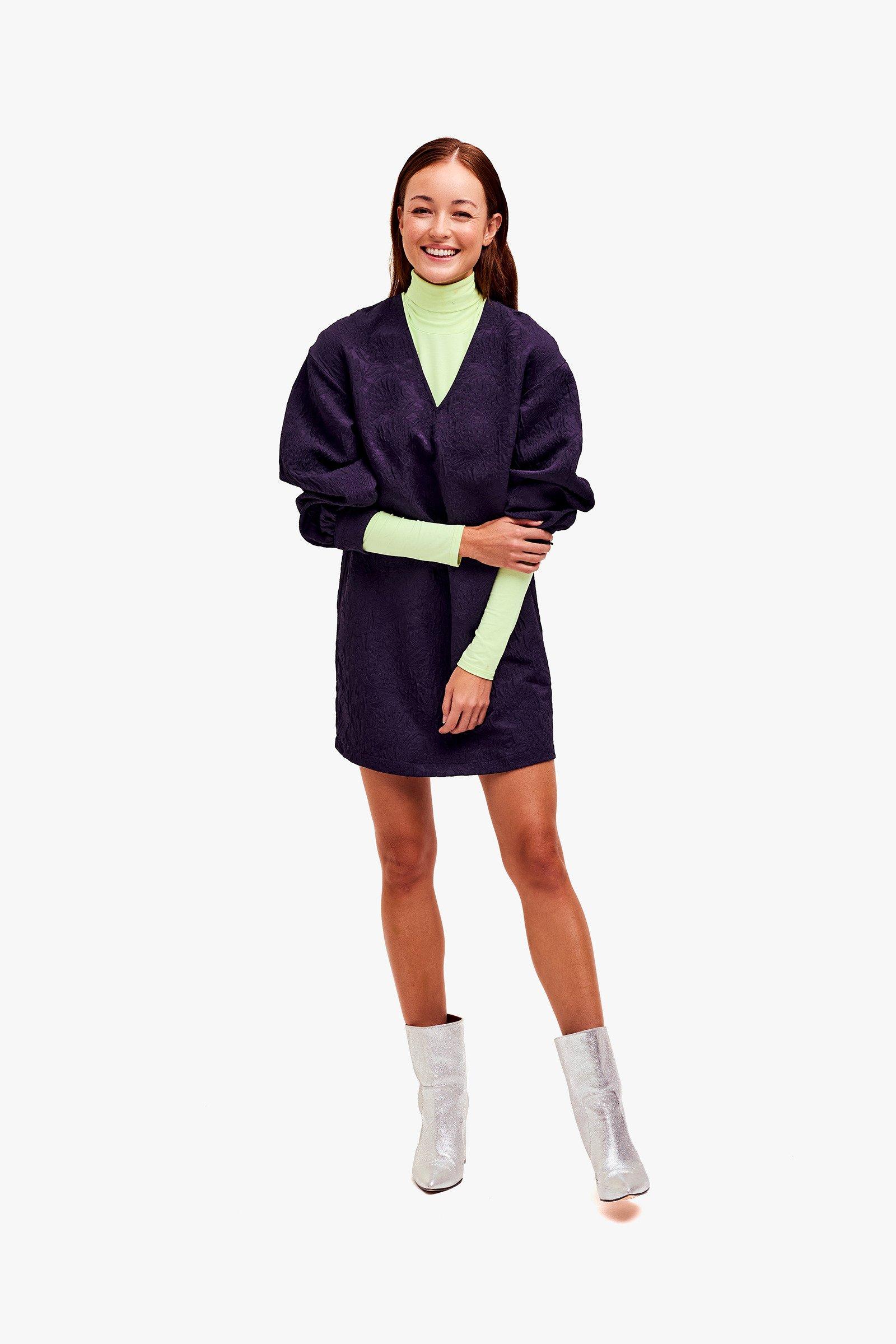 CKS Dames - DIEDEROP - short dress - purple