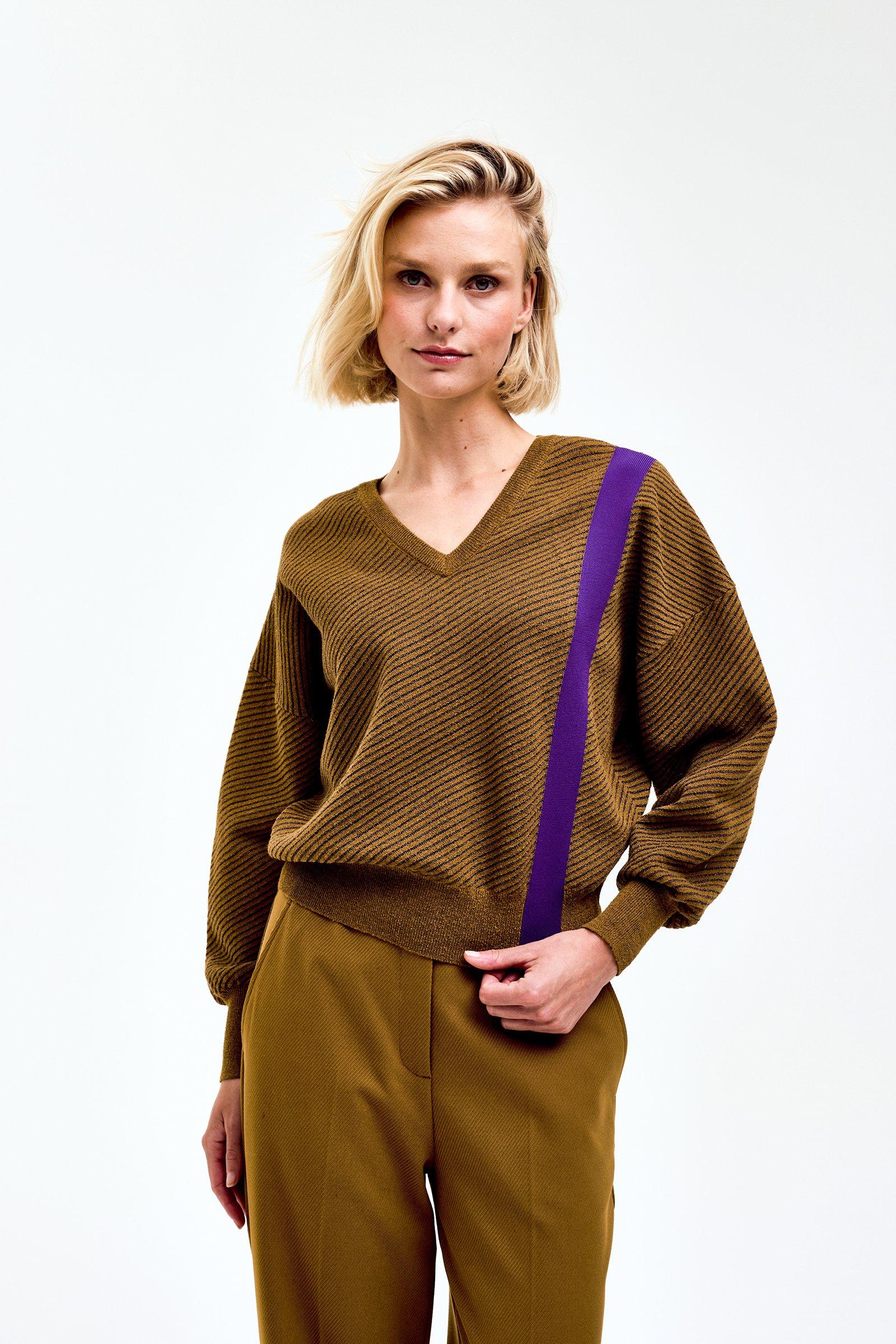 CKS Dames - POLISHER - pullover - dark brown