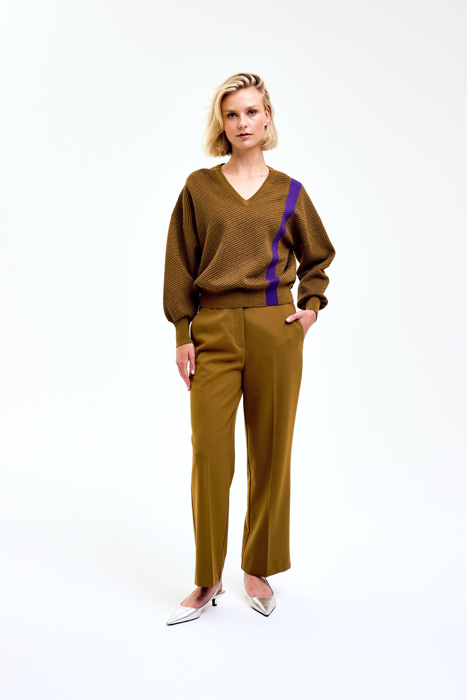 CKS Dames - POLISHER - pullover - dark brown