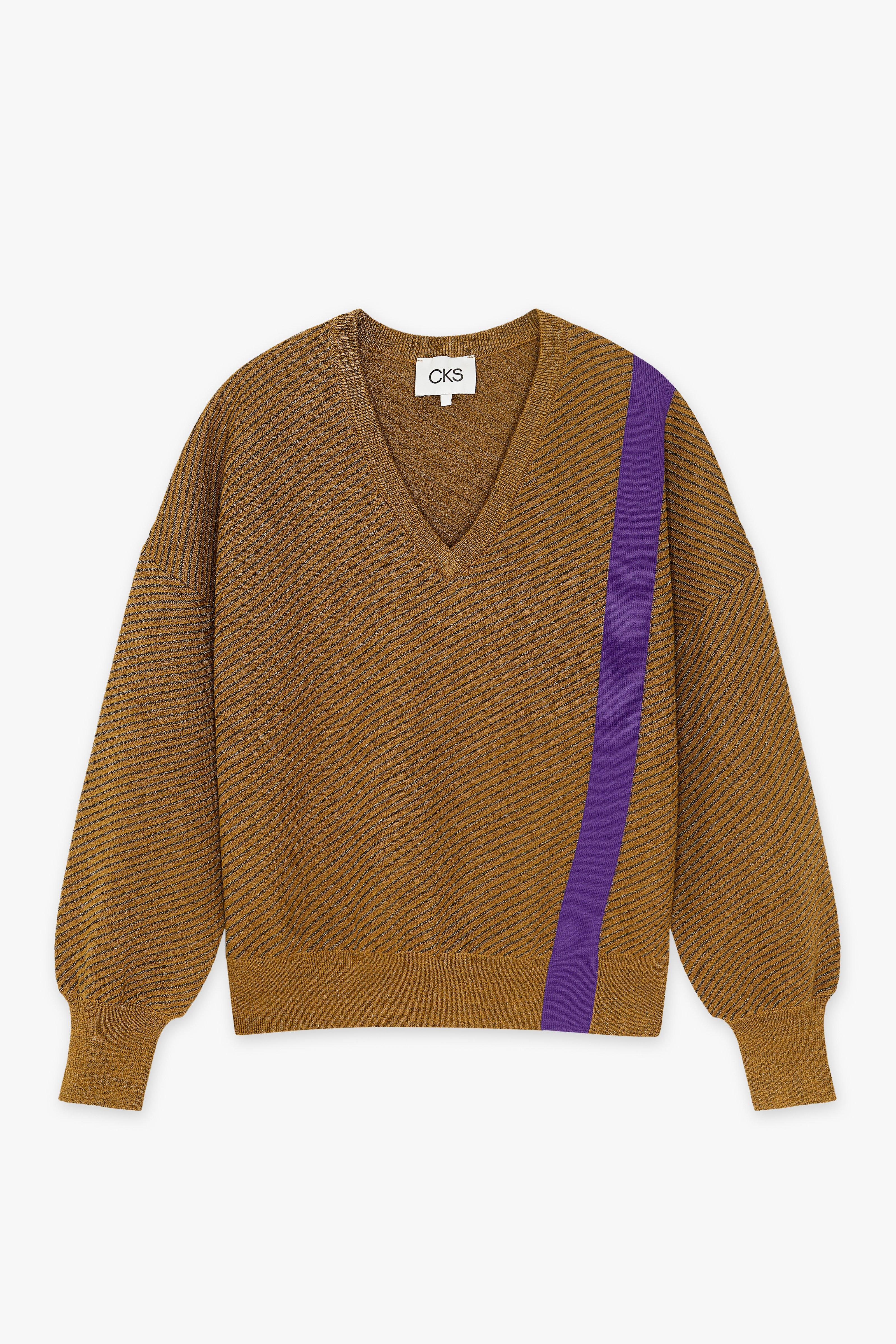 CKS Dames - POLISHER - pullover - dark brown