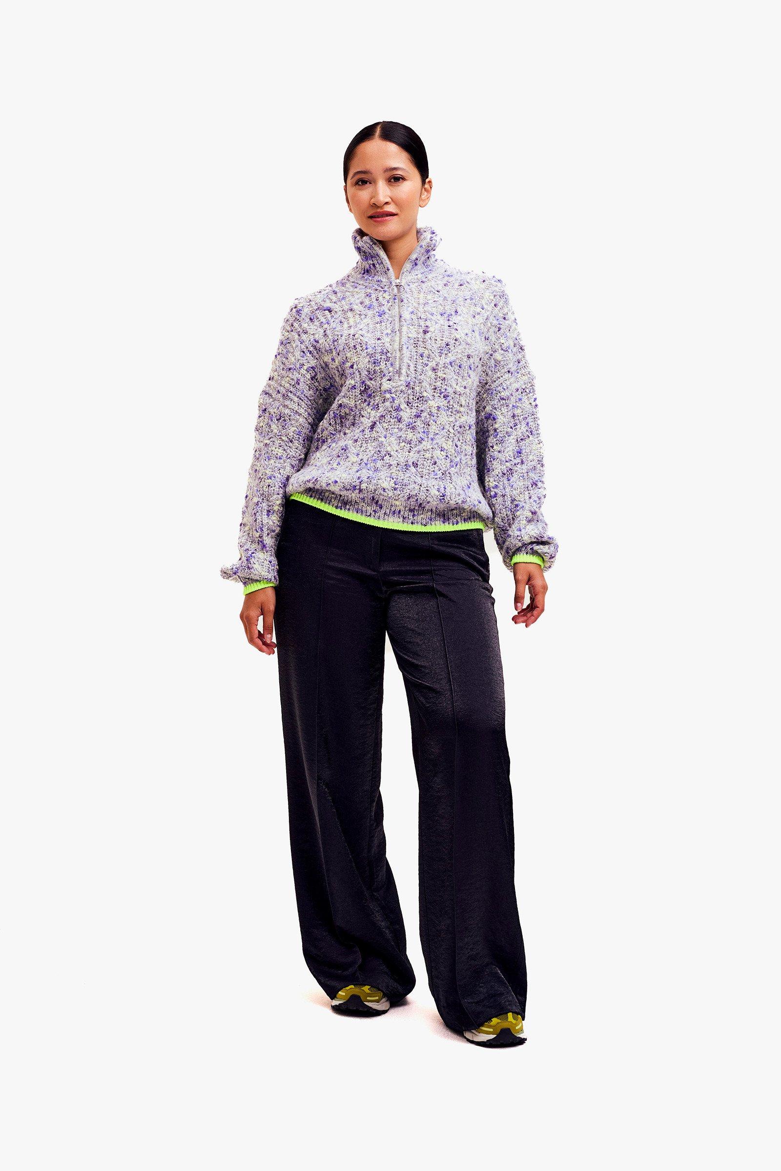 CKS Dames - PONGO - Pullover - Hellgrau