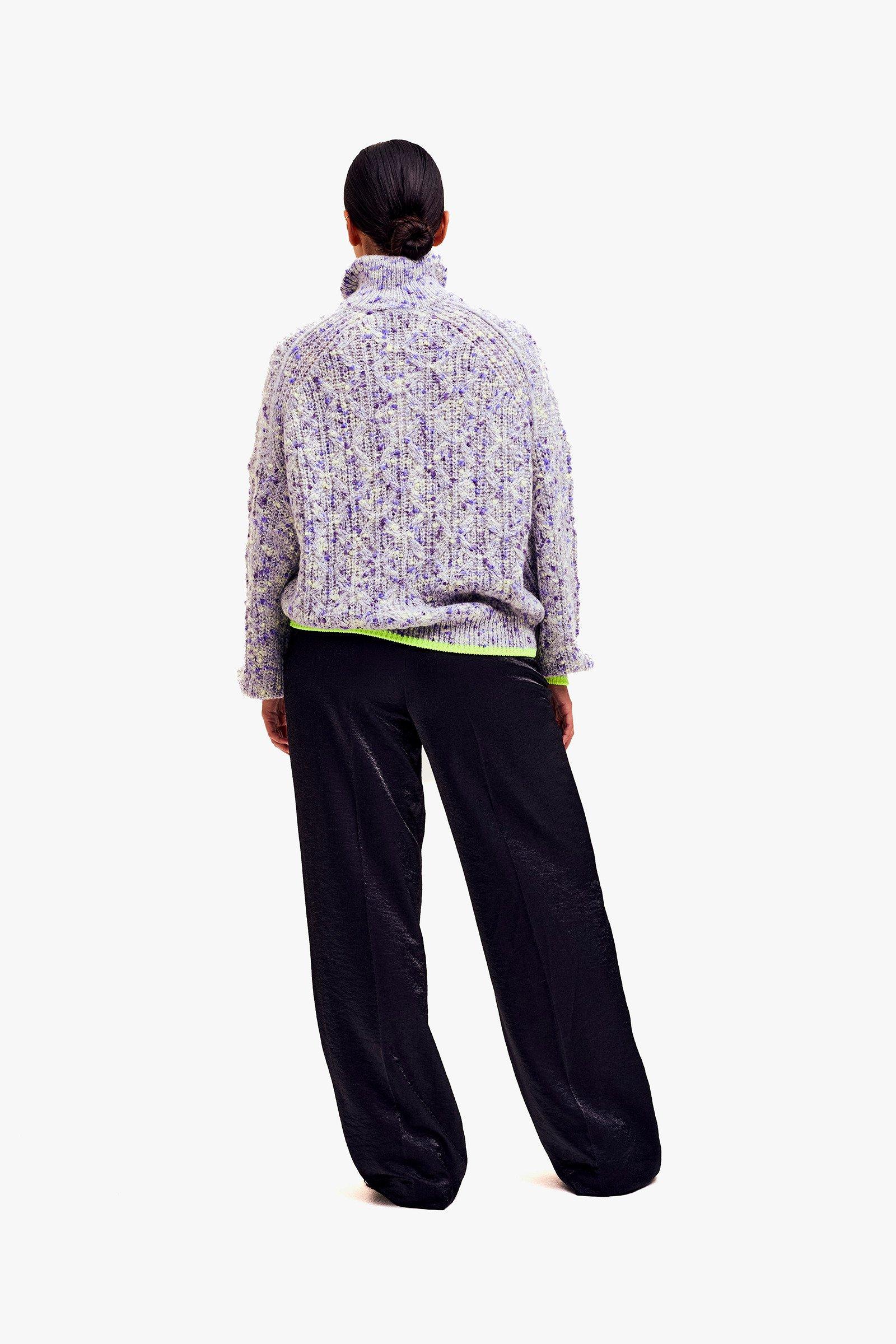 CKS Dames - PONGO - Pullover - Hellgrau