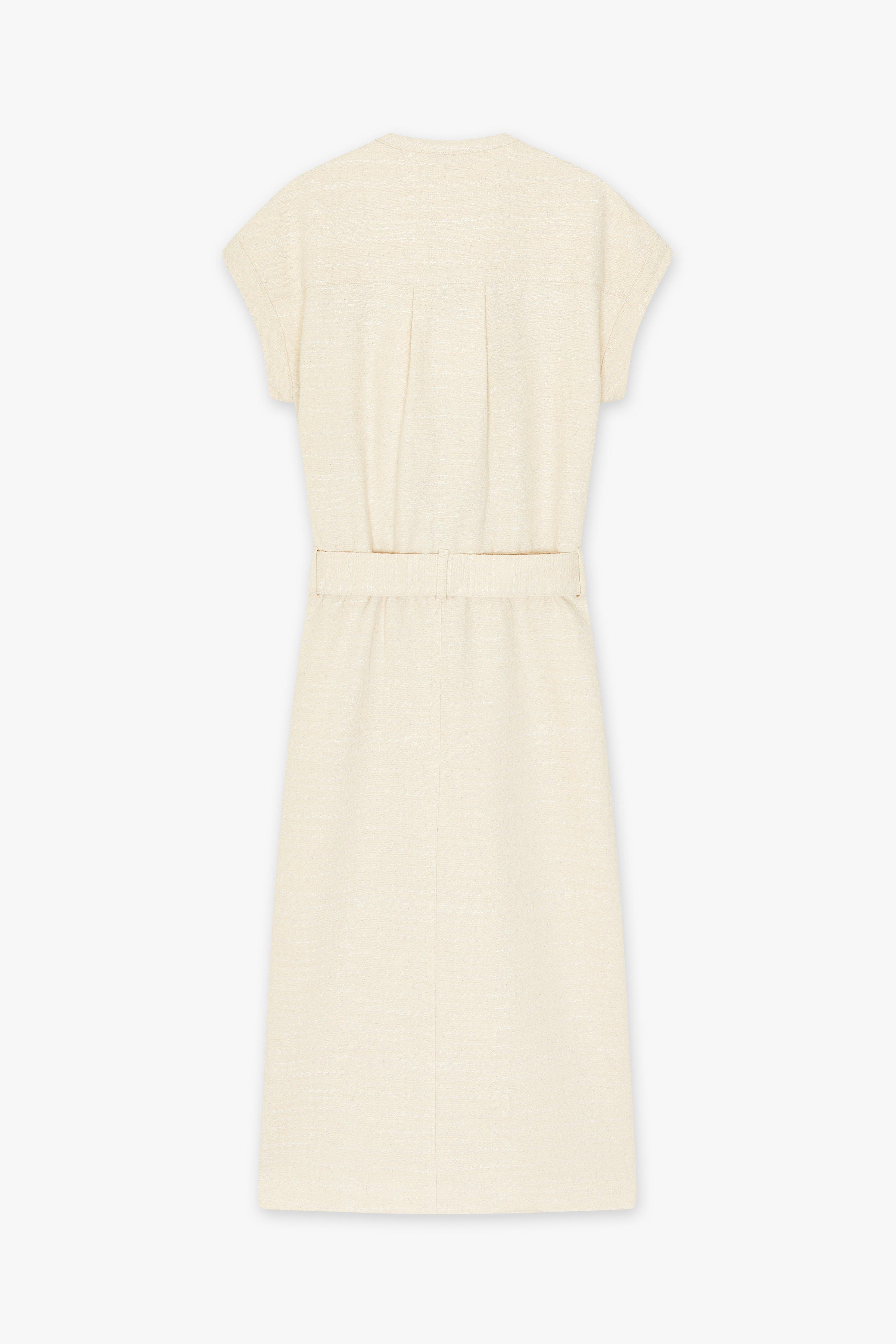CKS Dames - DIVINE - robe midi - blanc