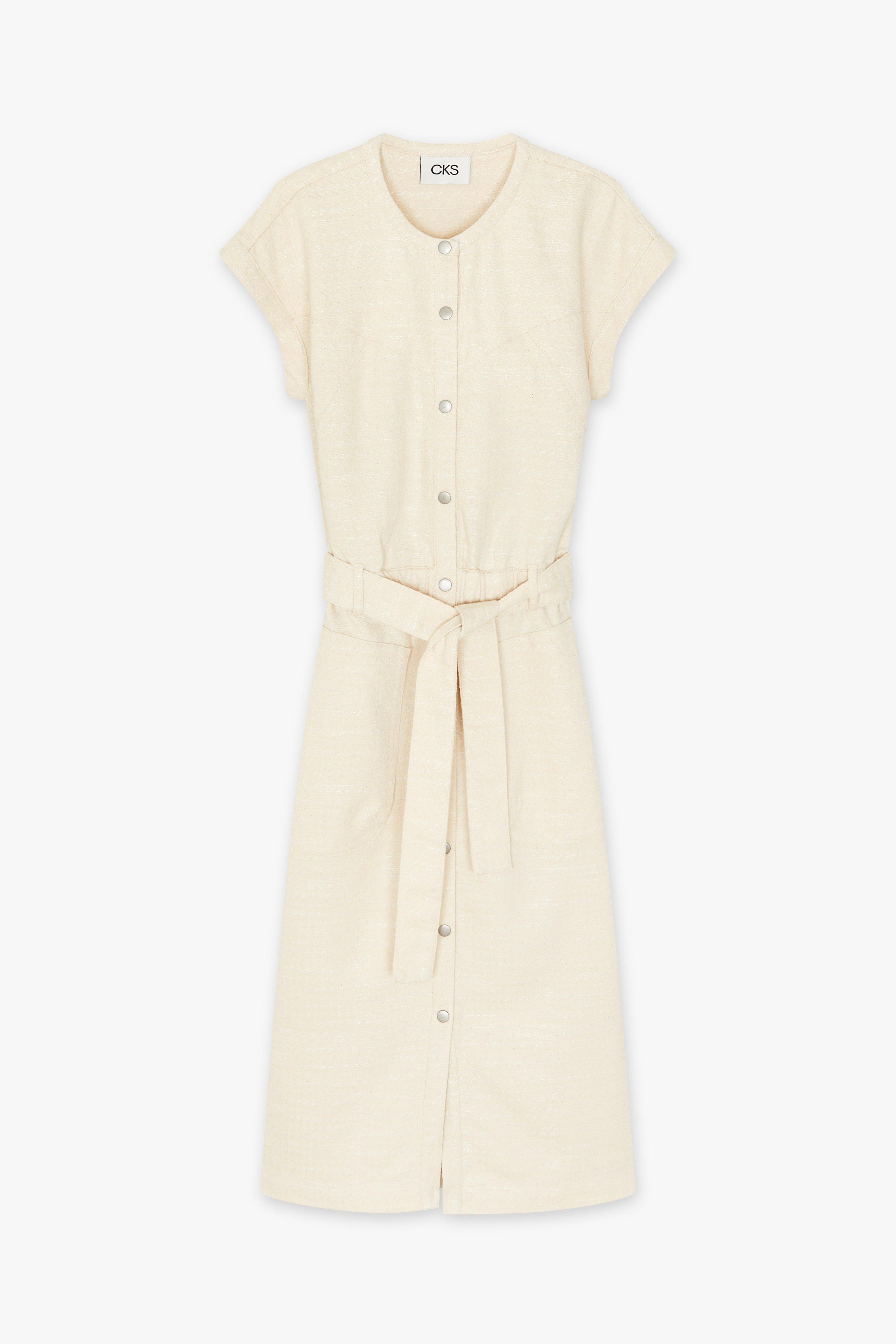 CKS Dames - DIVINE - midi dress - white