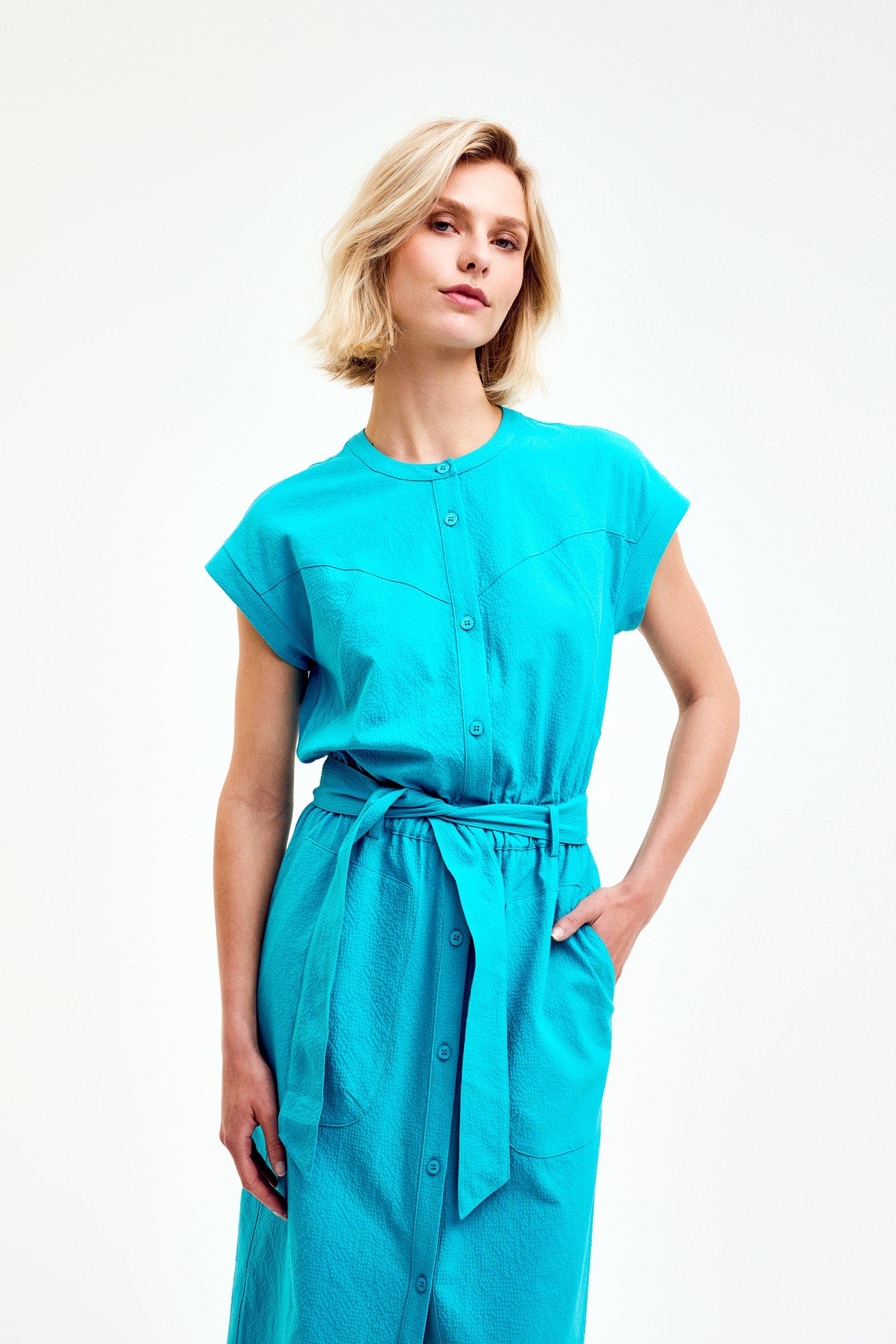 CKS Dames - DIVINE - robe midi - khaki