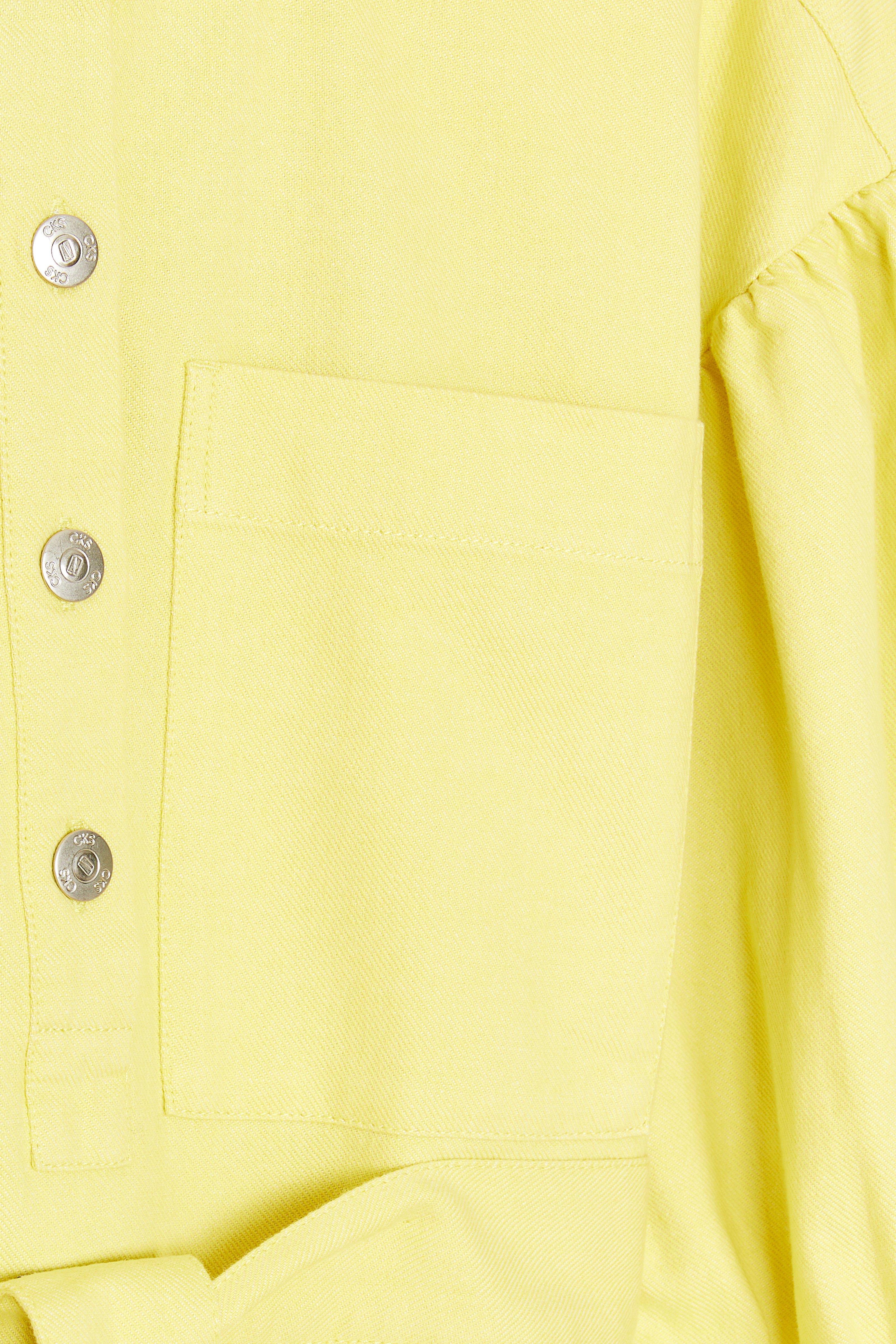 CKS Dames - IVAZ - robe courte - jaune claire