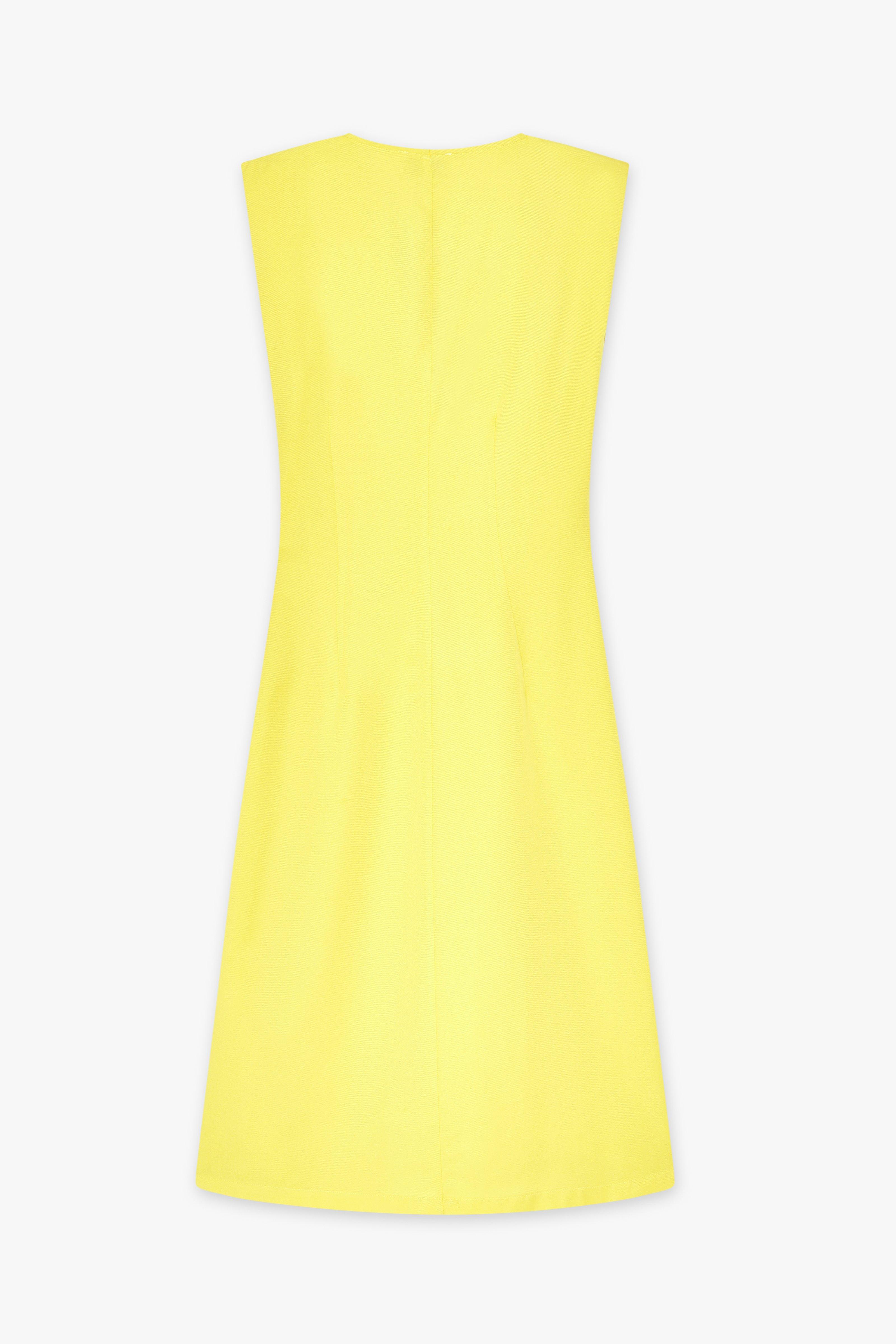 CKS Dames - DINDA - Midi-Kleid - Hellgelb