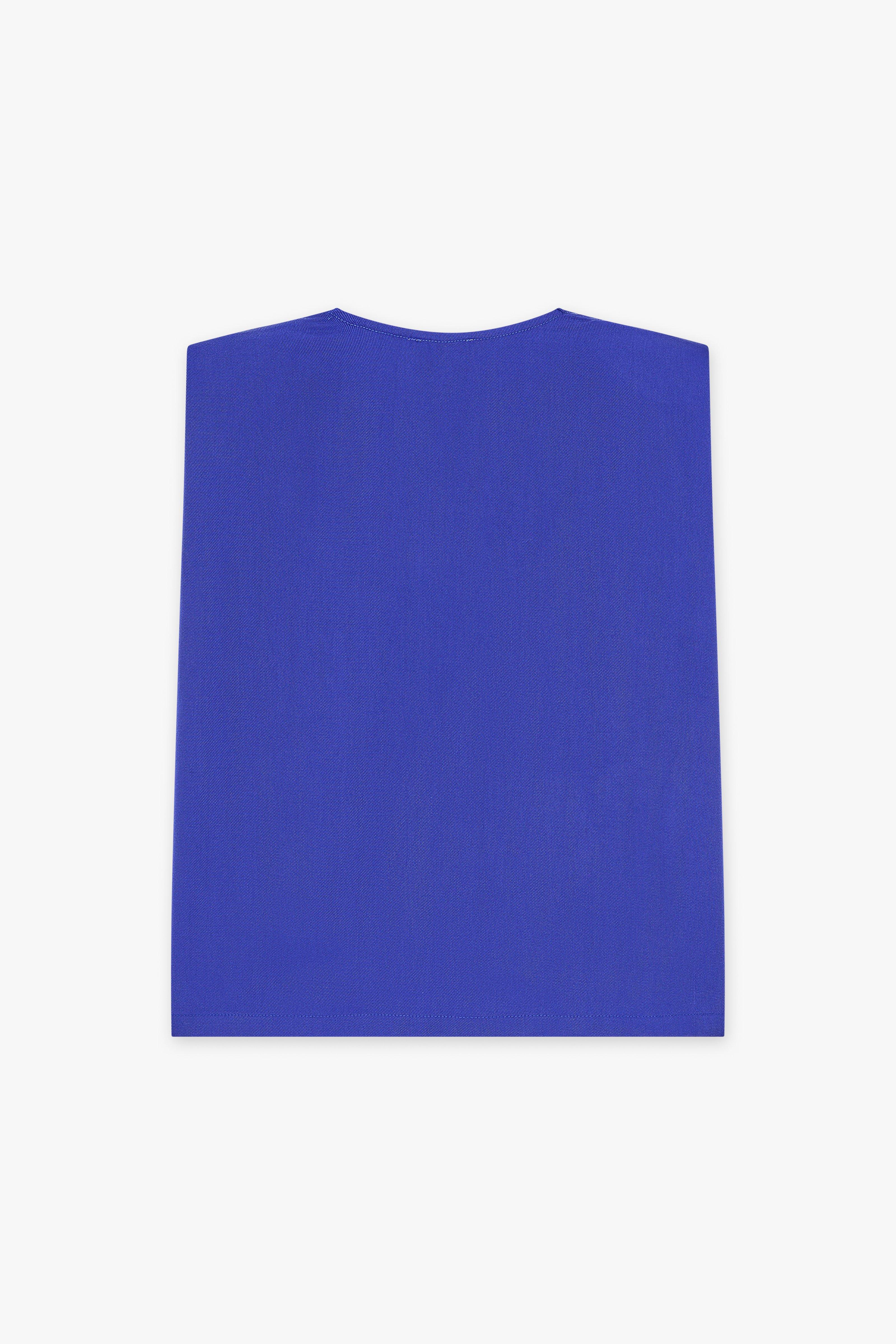 CKS Dames - SINDA - top sans manches - bleu foncé