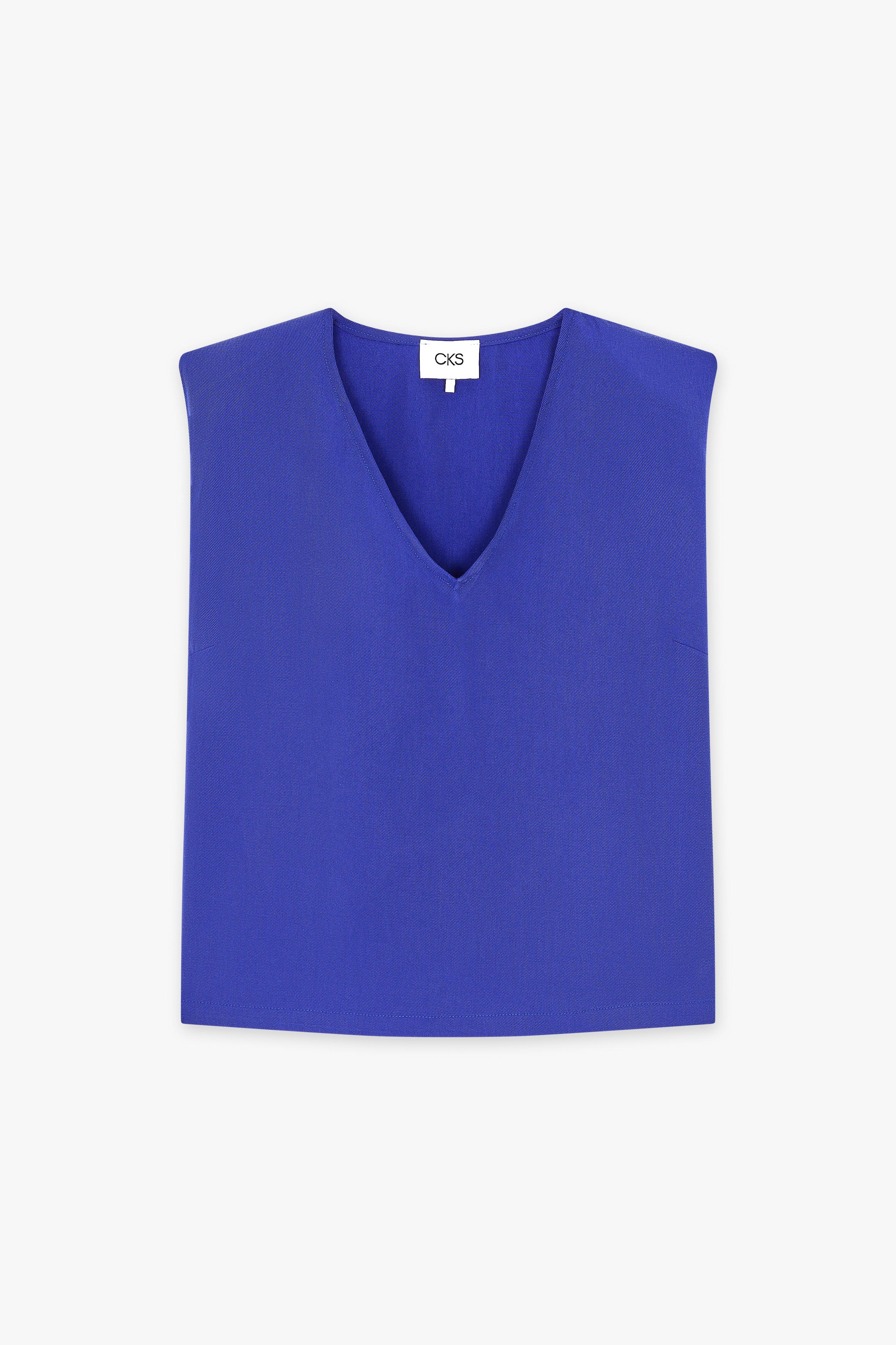 CKS Dames - SINDA - sleeveless top - dark blue