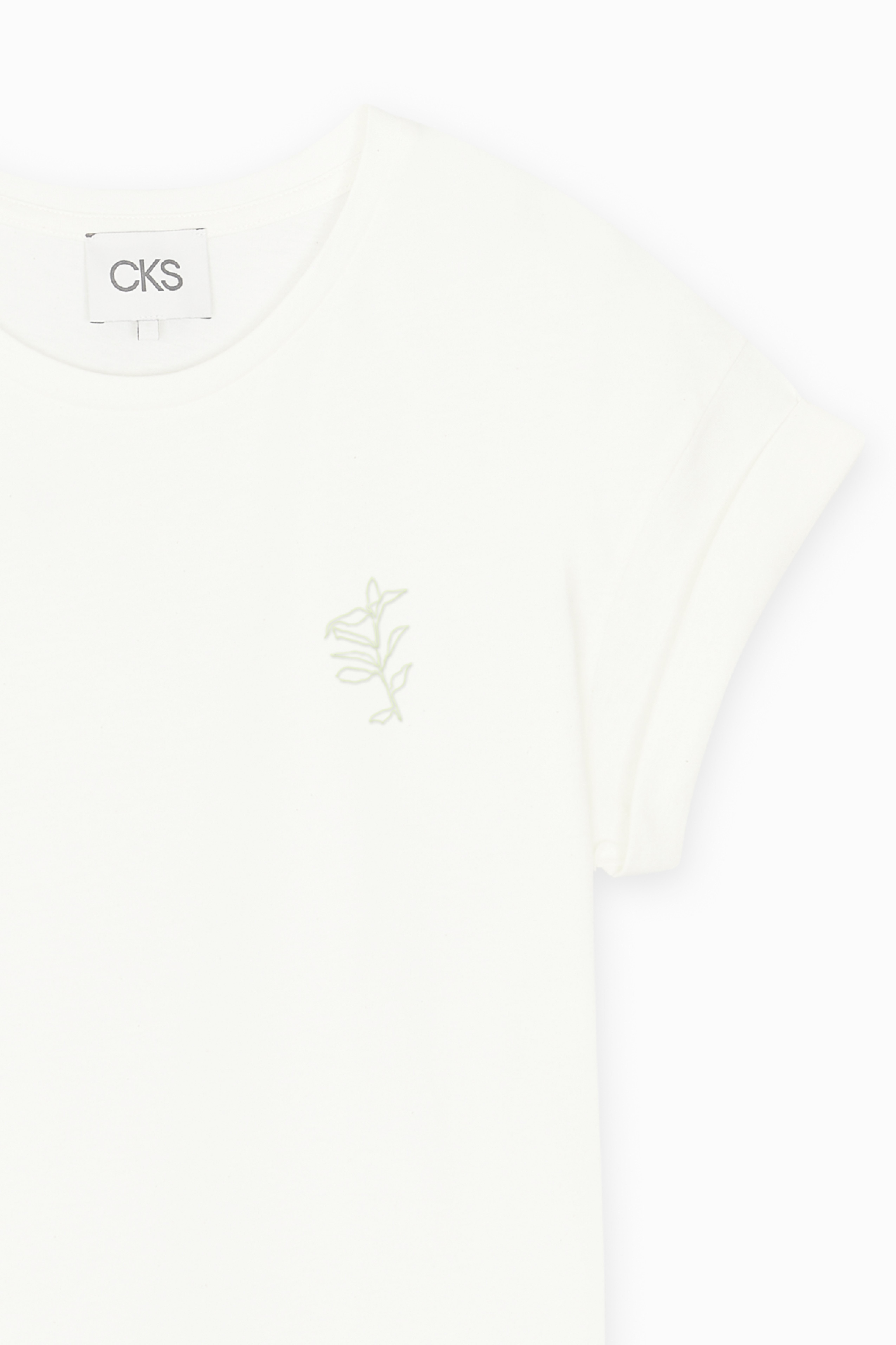 CKS Dames - JUNAPL - t-shirt à manches courtes - beige clair