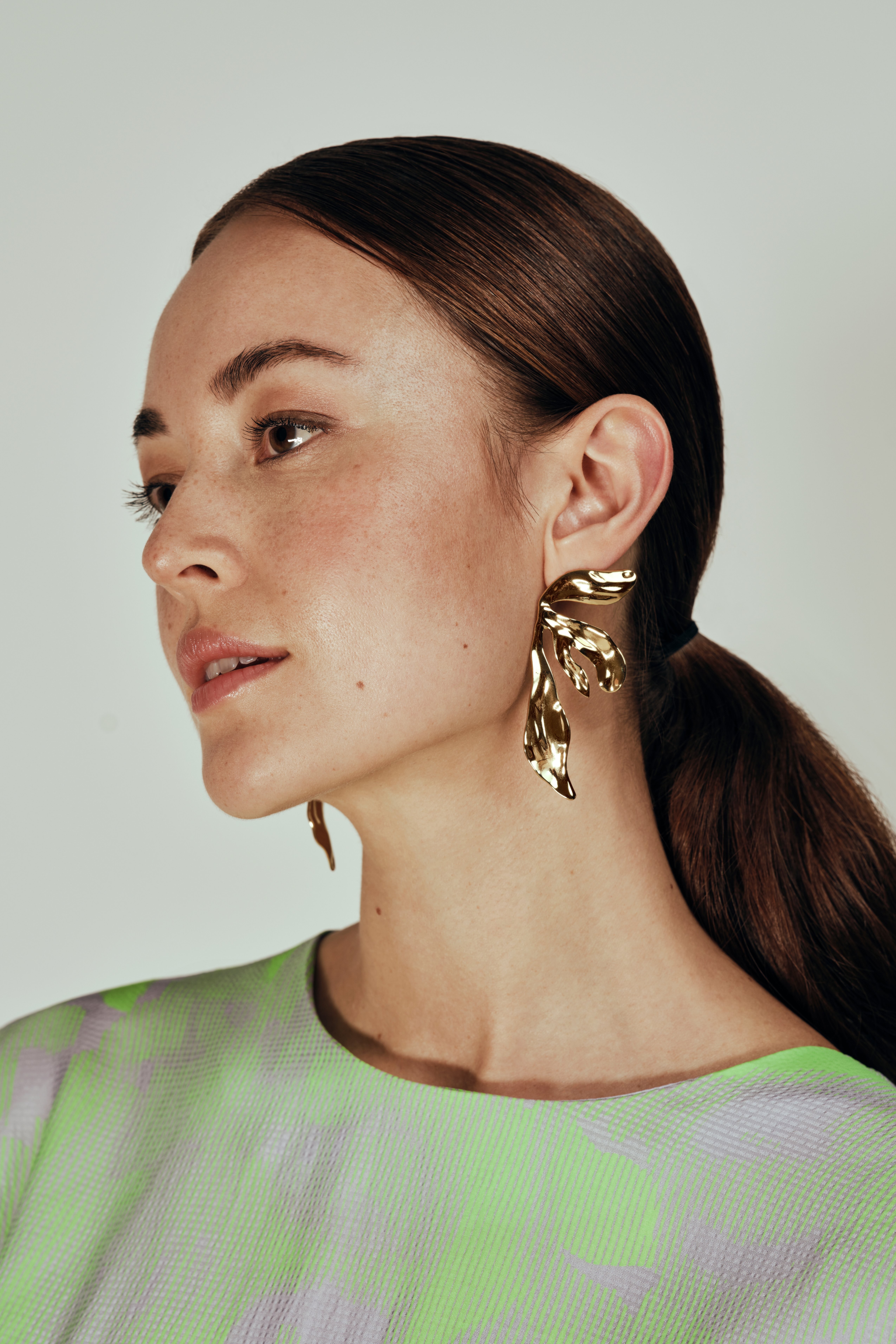 CKS Dames - EARRING - earrings - yellow