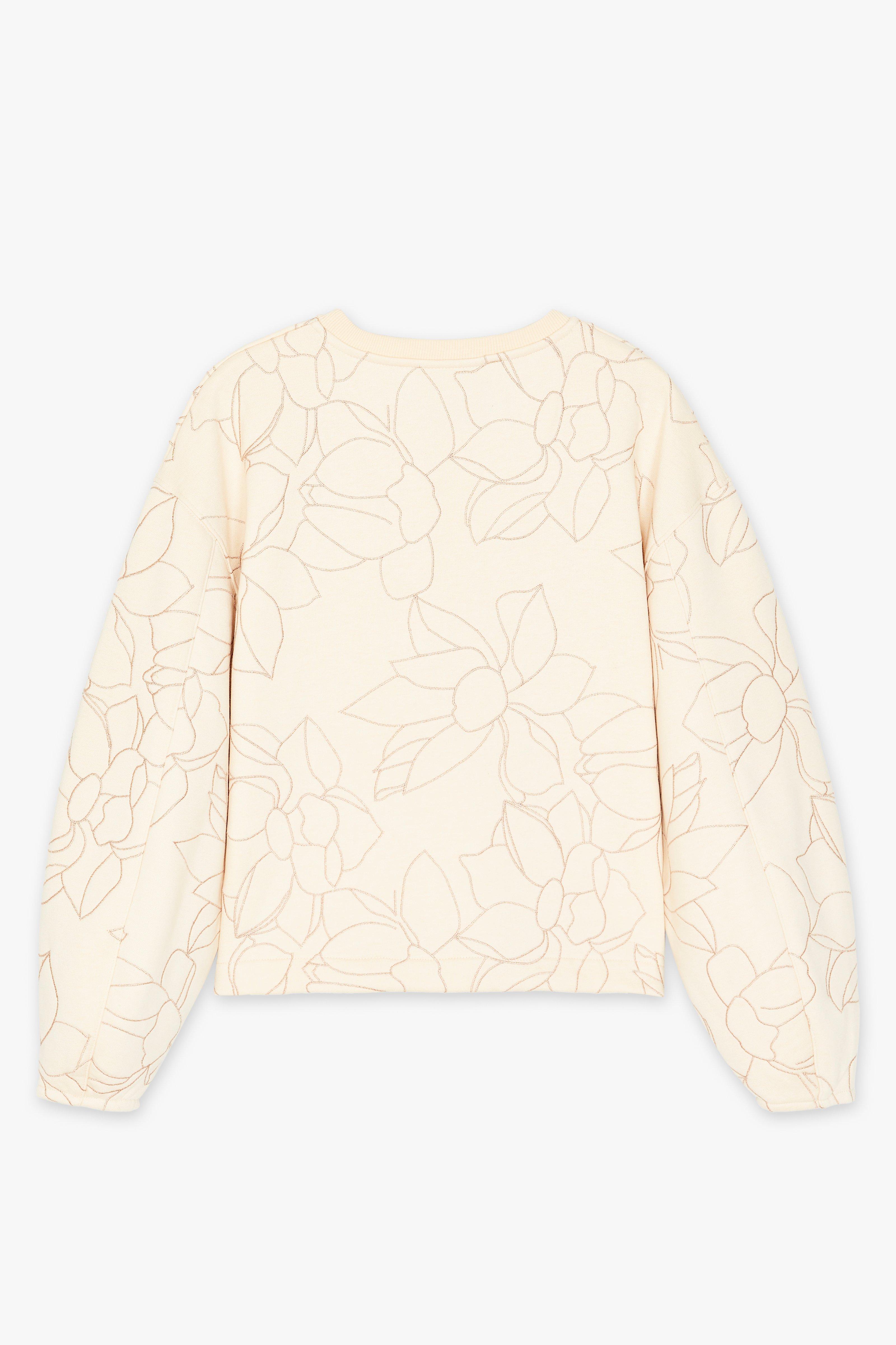 CKS Dames - SWENNY - sweater - lichtbeige