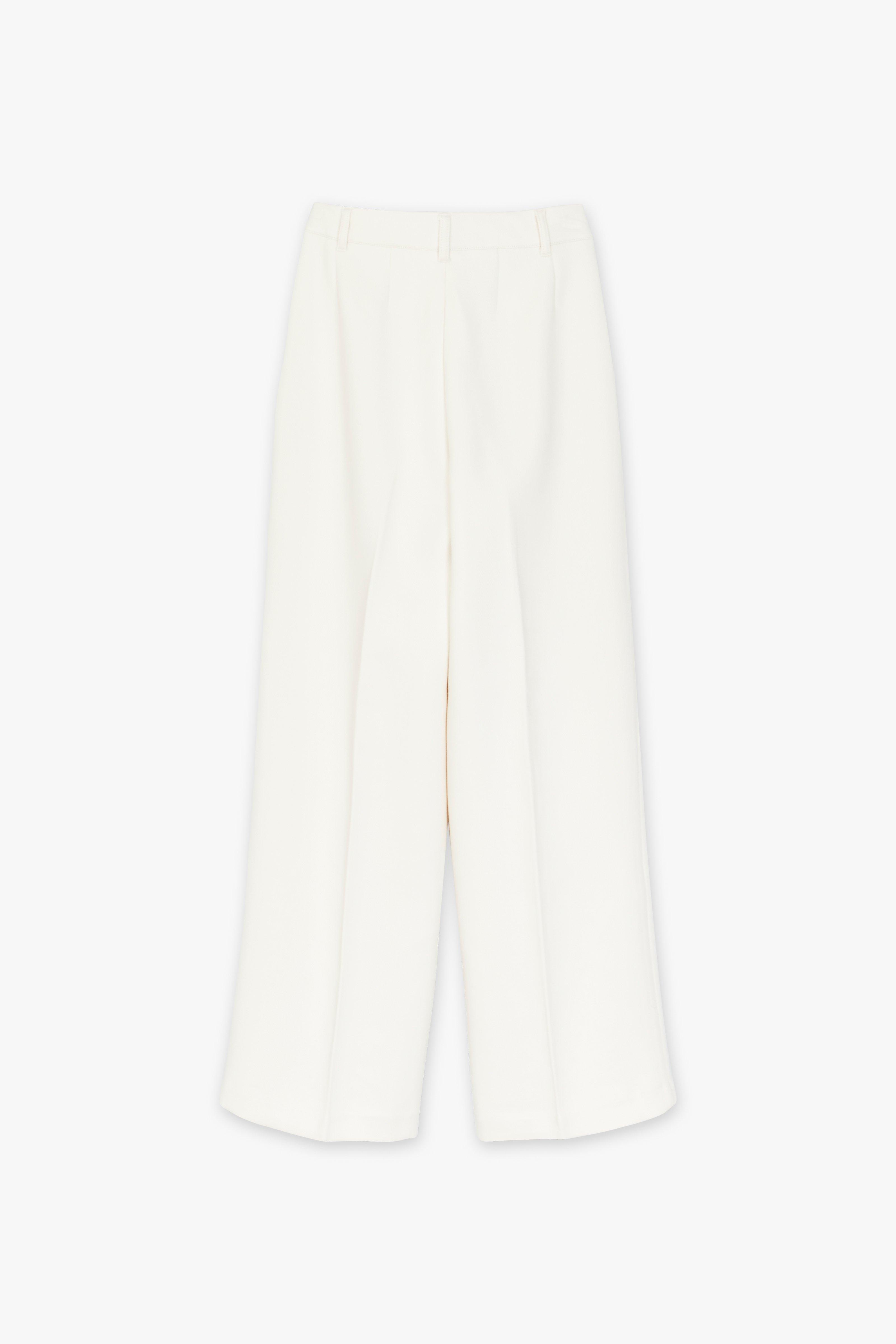 CKS Dames - RODA - lange broek - lichtbeige