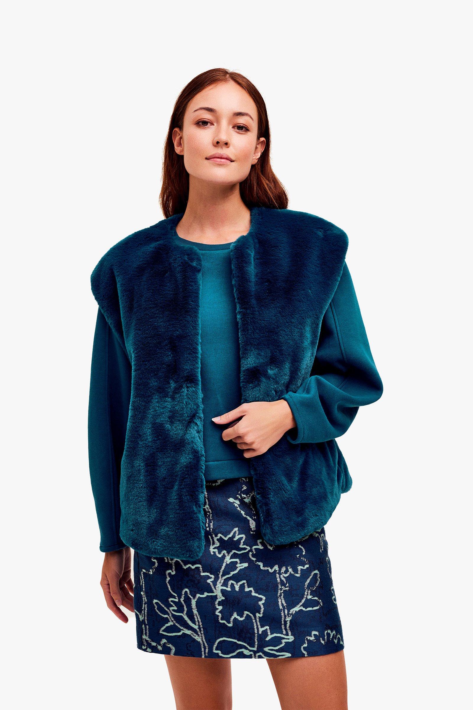 CKS Dames - CLYDE - gilet - blue