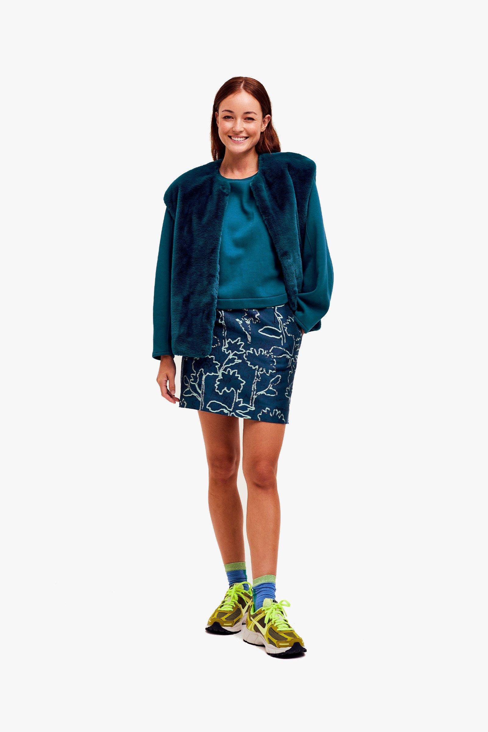 CKS Dames - CLYDE - gilet - blue