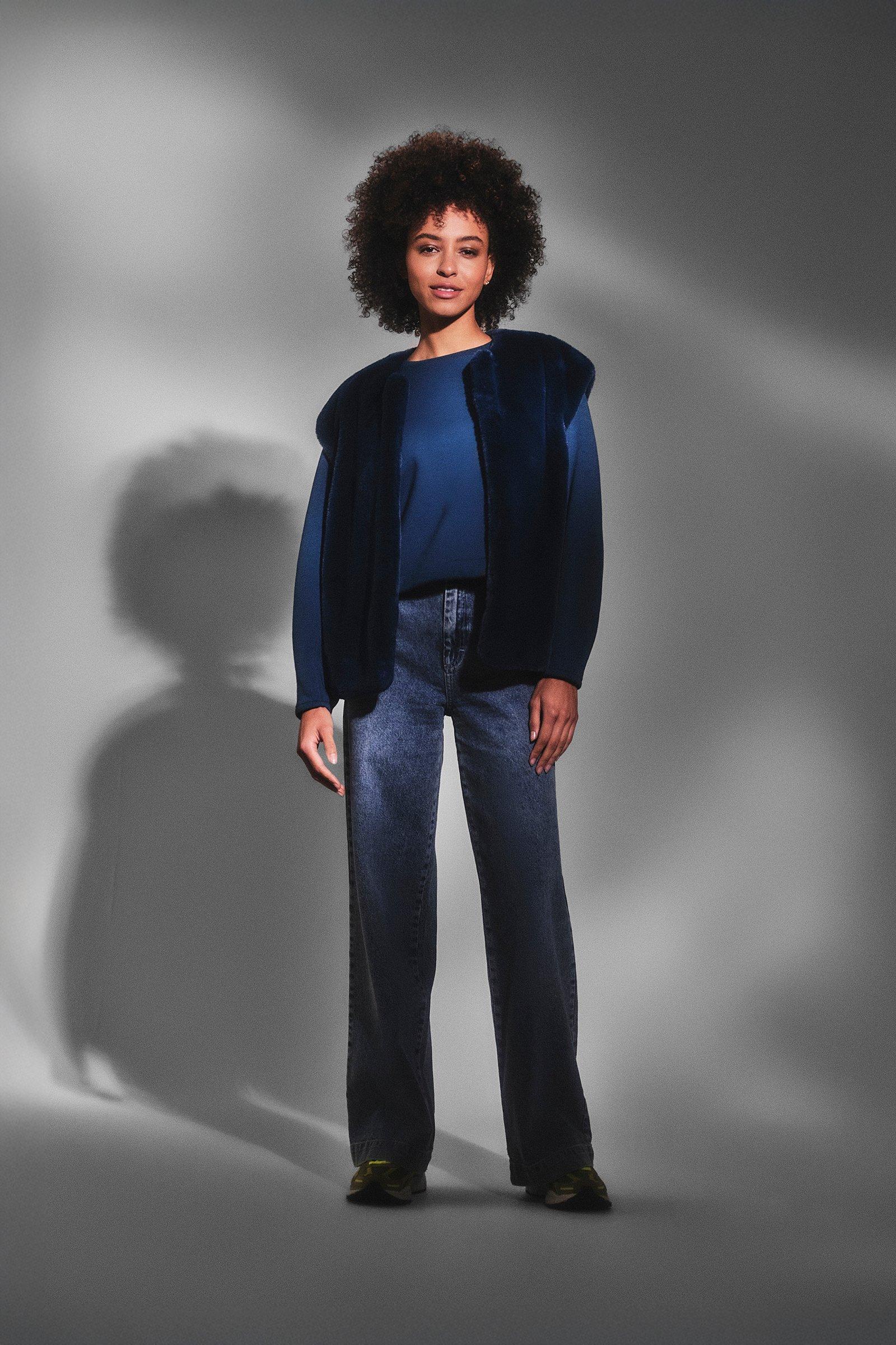 CKS Dames - CLYDE - gilet - blue