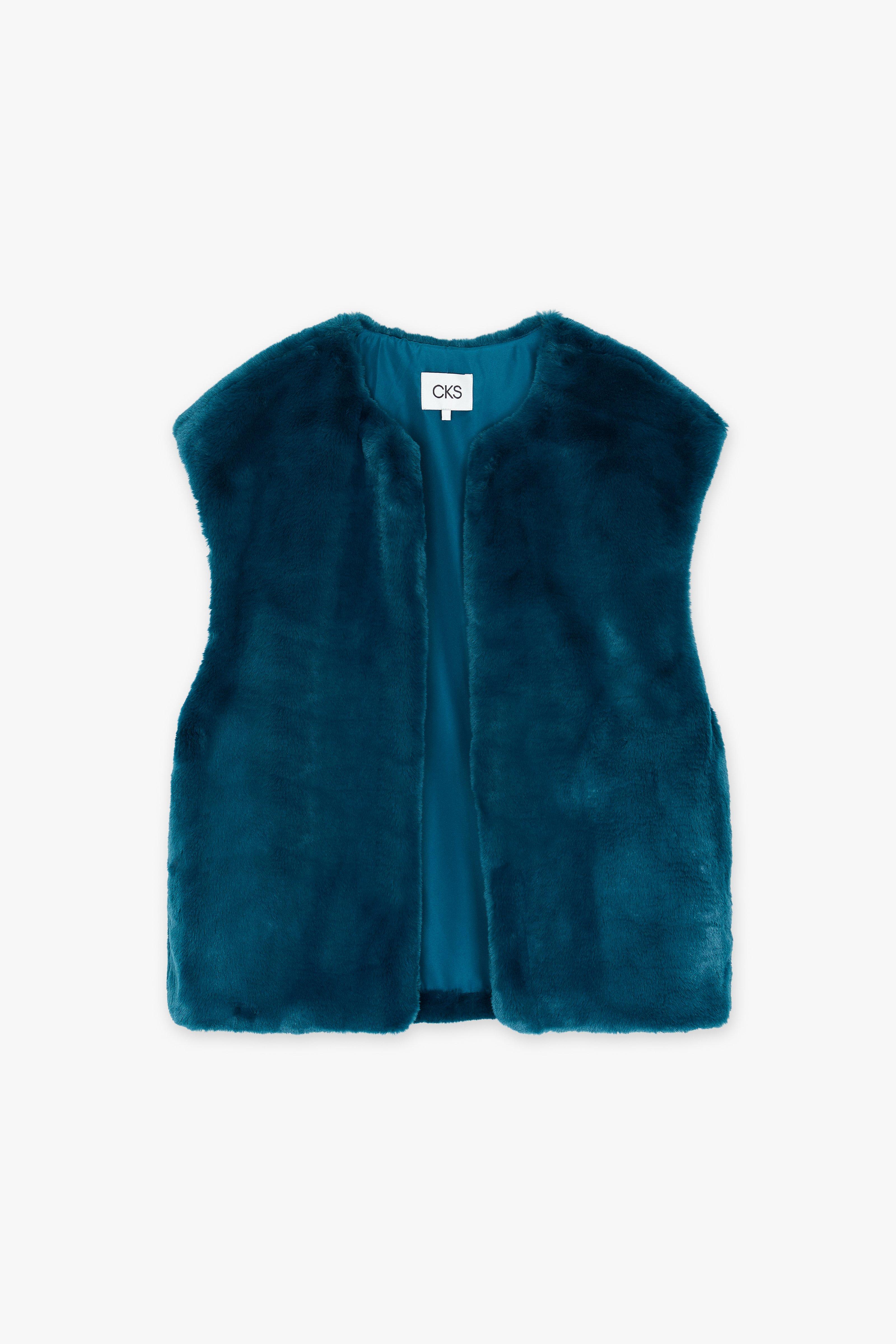CKS Dames - CLYDE - gilet - blue