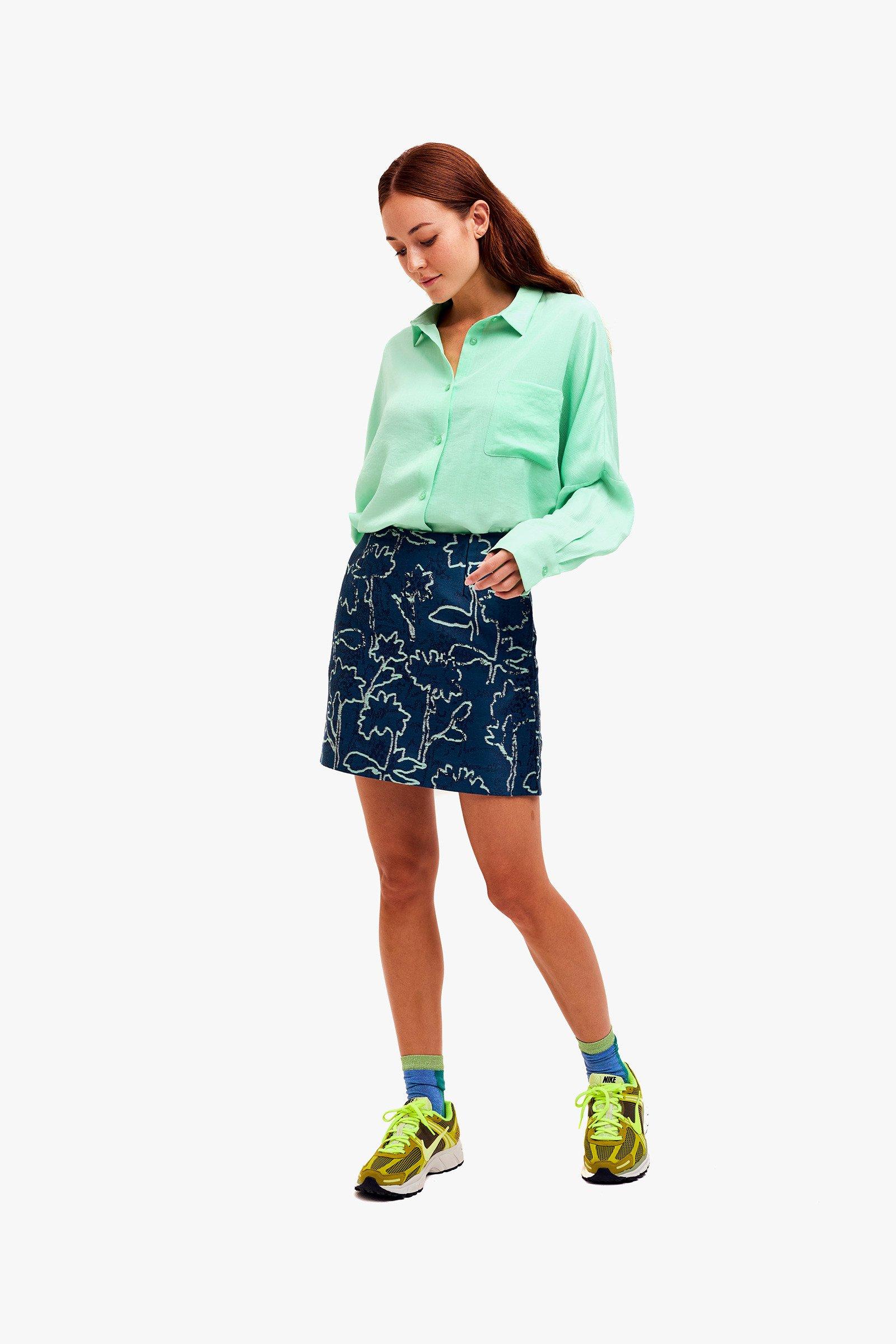 CKS Dames - SKIMI - short skirt - dark green