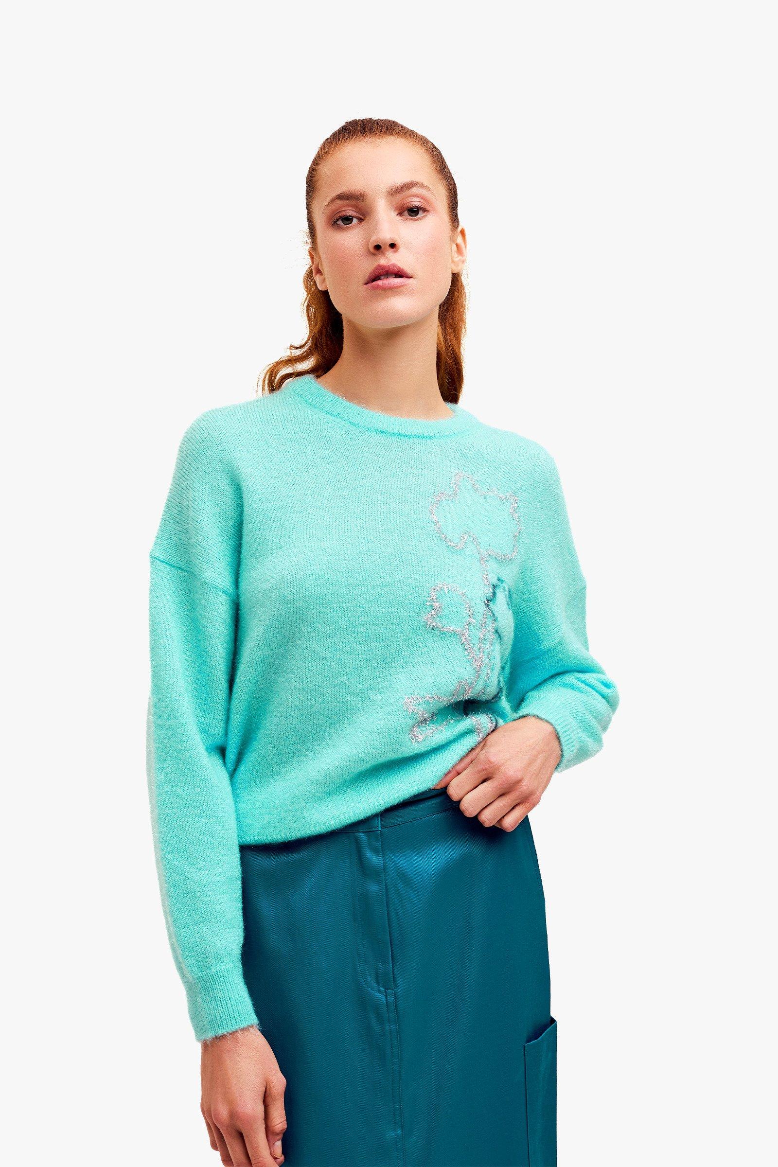 CKS Dames - PETUAL - trui - intens blauw