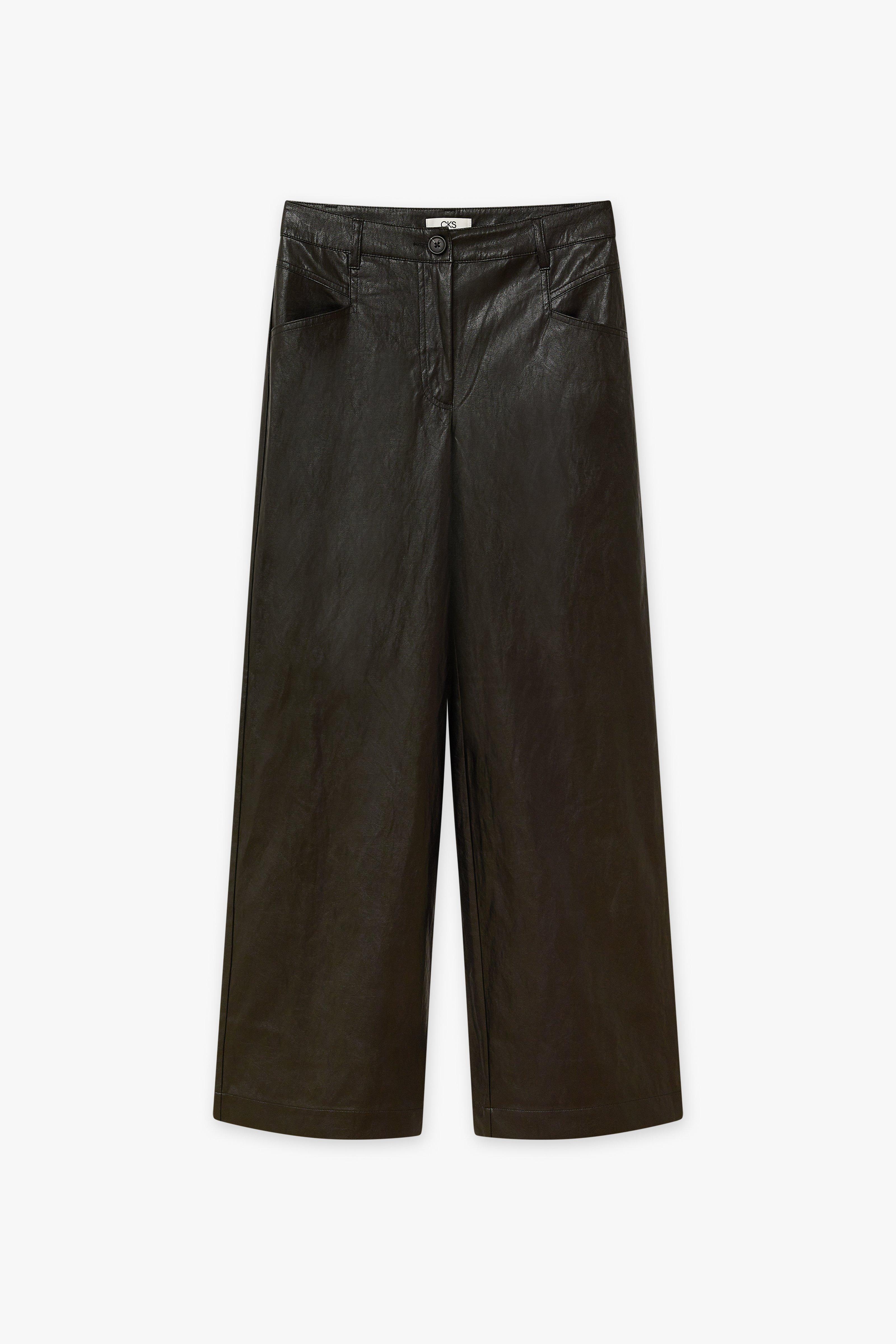 CKS Dames - TAPE - Lange Hose - Schwarz
