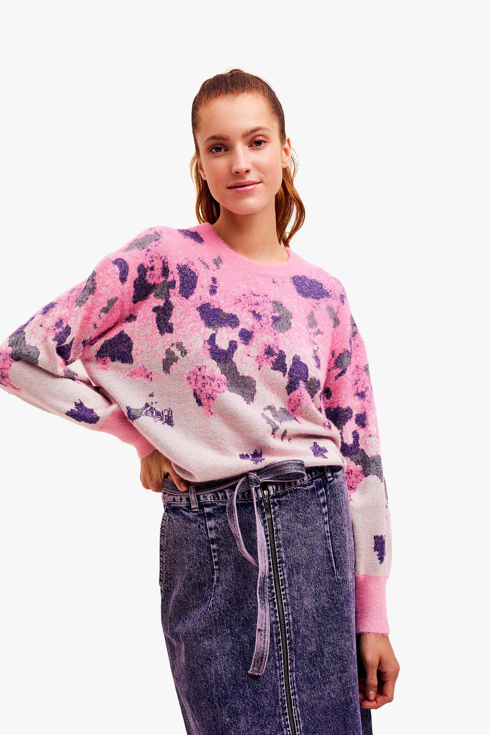 CKS Dames - POLIS - pullover - rose clair