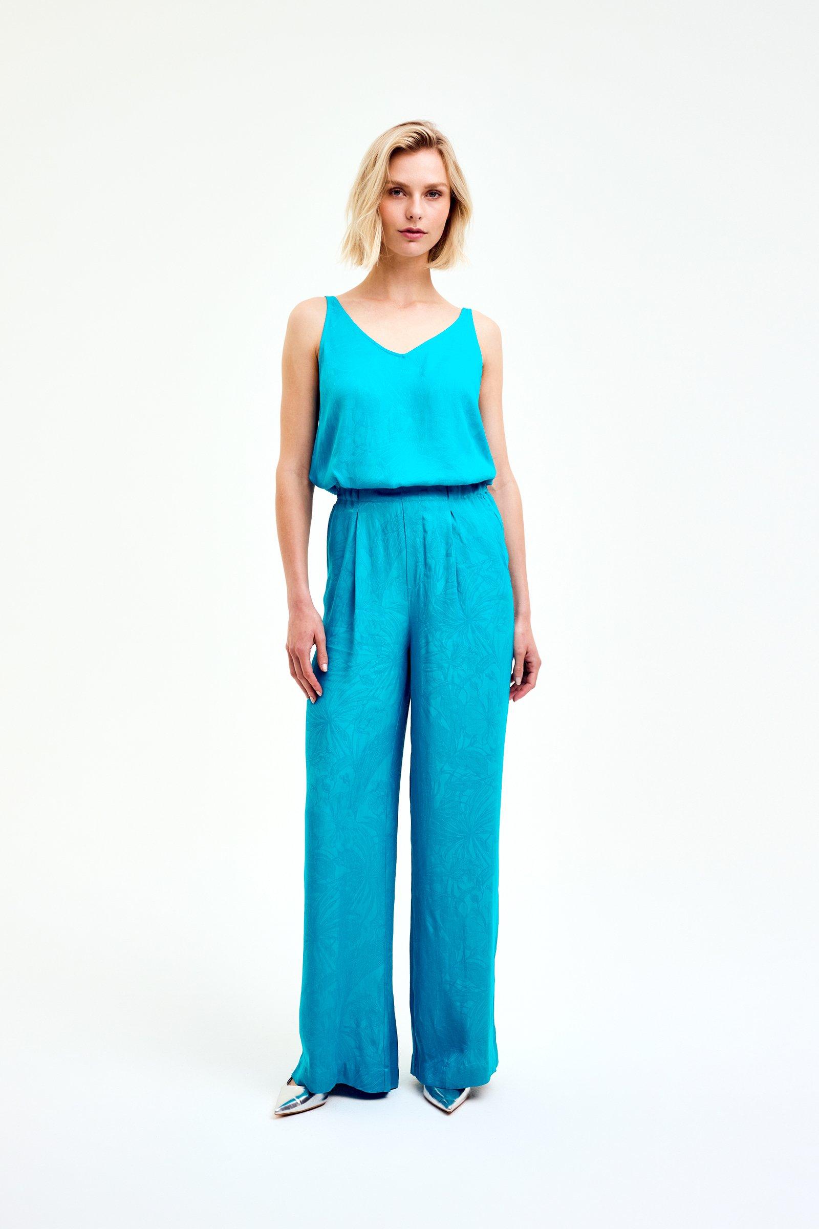 CKS Dames - LAUSANNE - long trouser - vivid blue