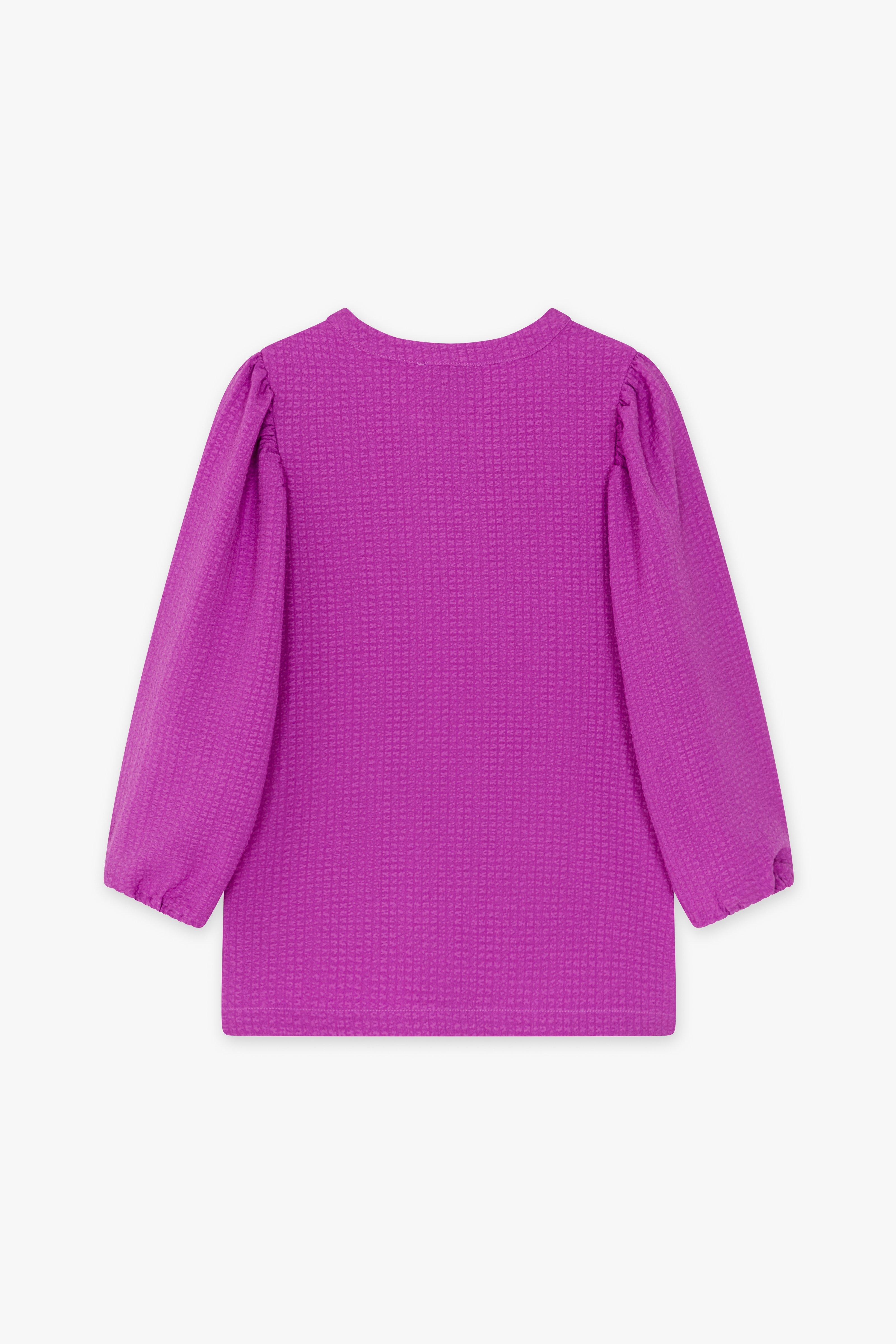 CKS Dames - BULANI - blouse korte mouwen - paars