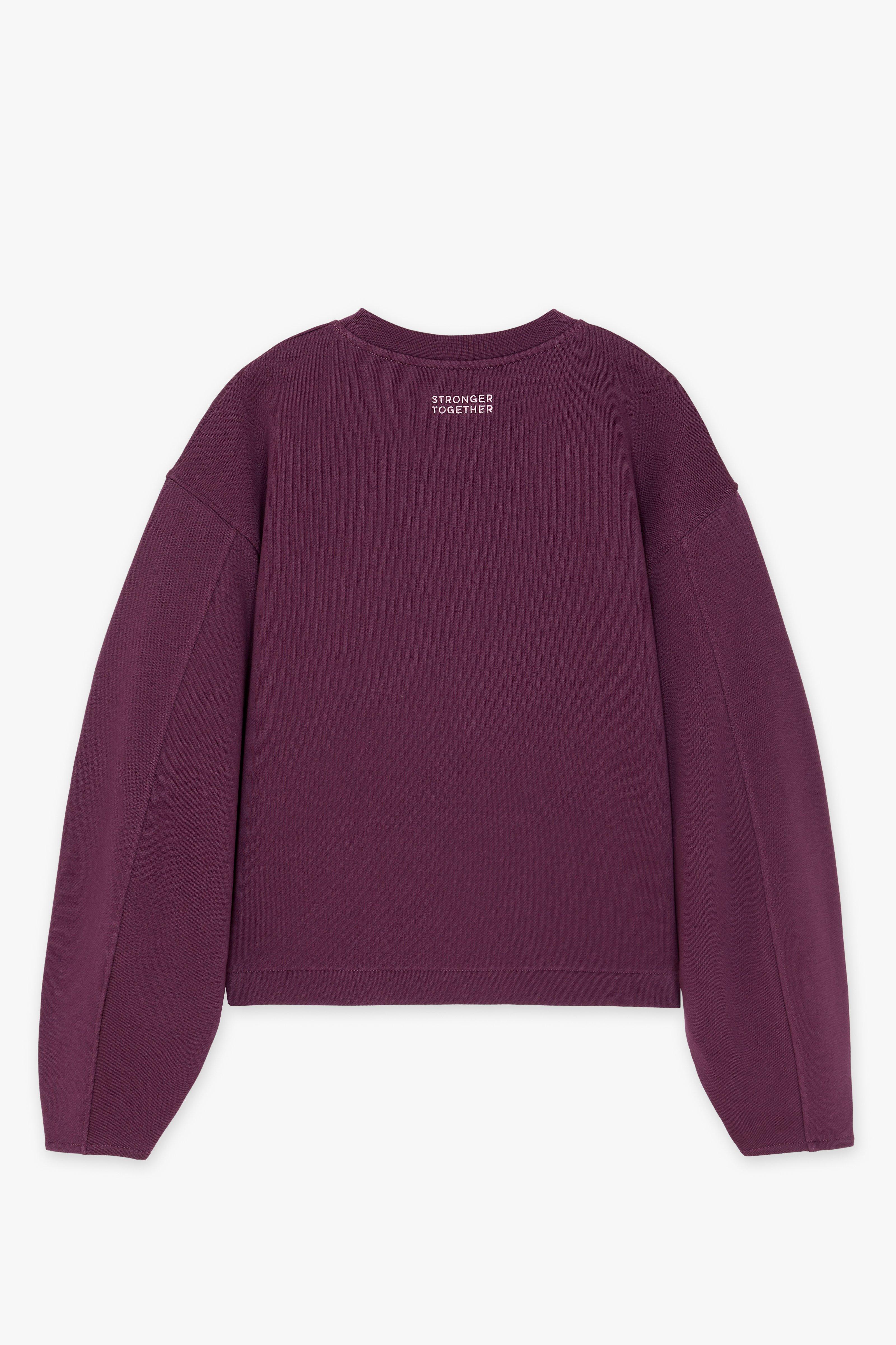 CKS Dames - SWENNY - sweatshirt - rouge foncé
