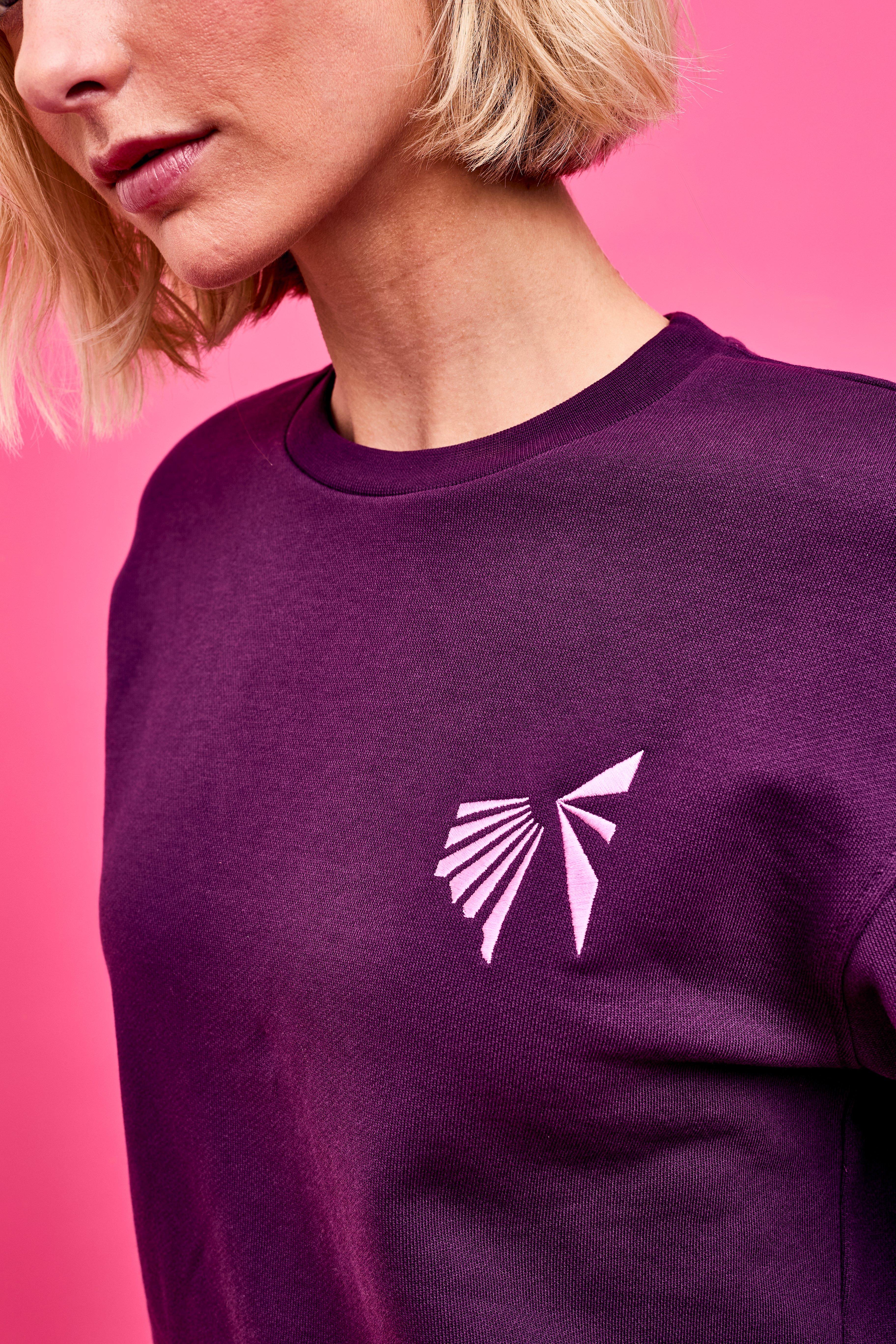CKS Dames - SWENNY - sweatshirt - rouge foncé