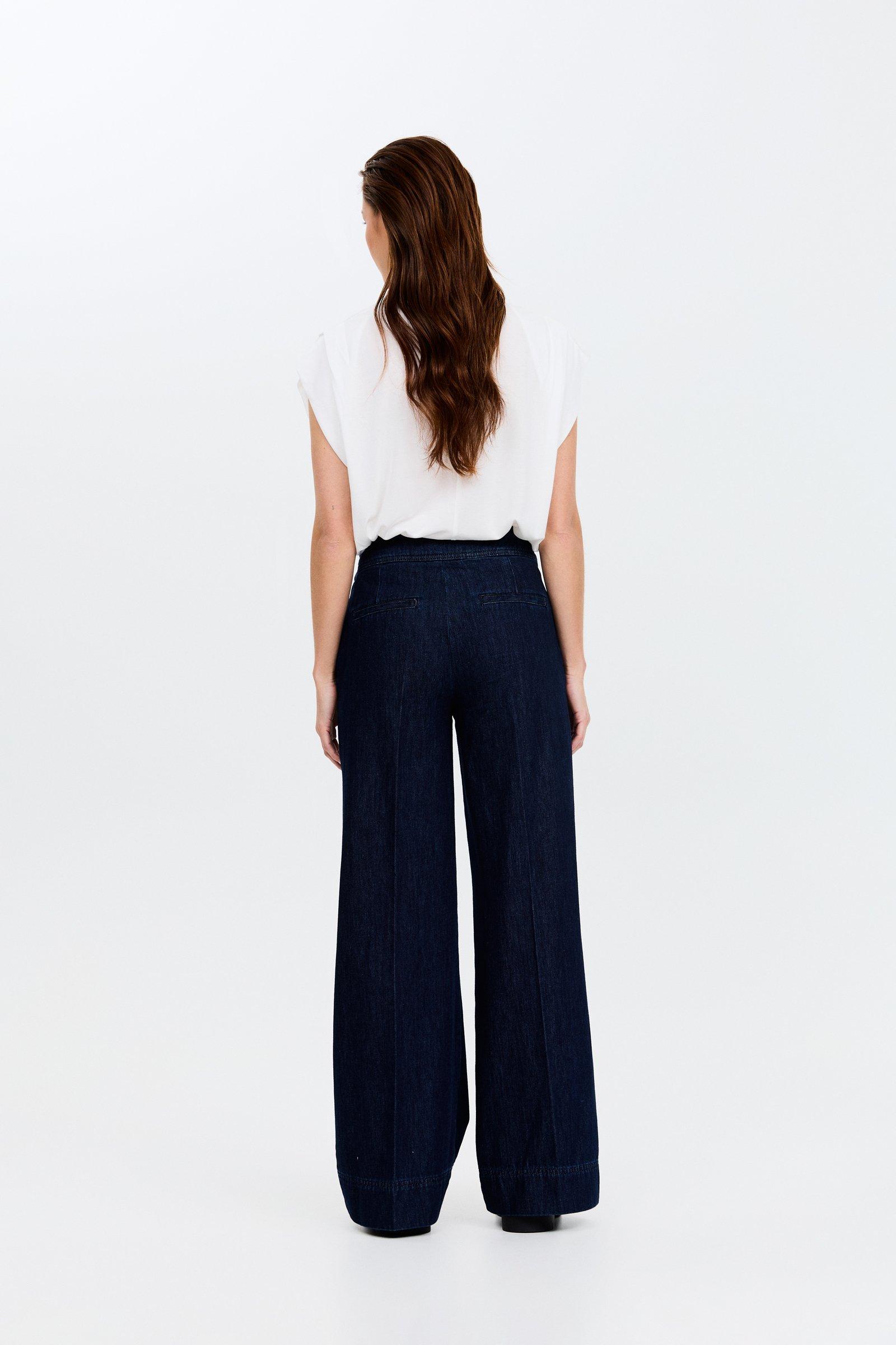 CKS - TAIFOS - lange jeans - donkerblauw