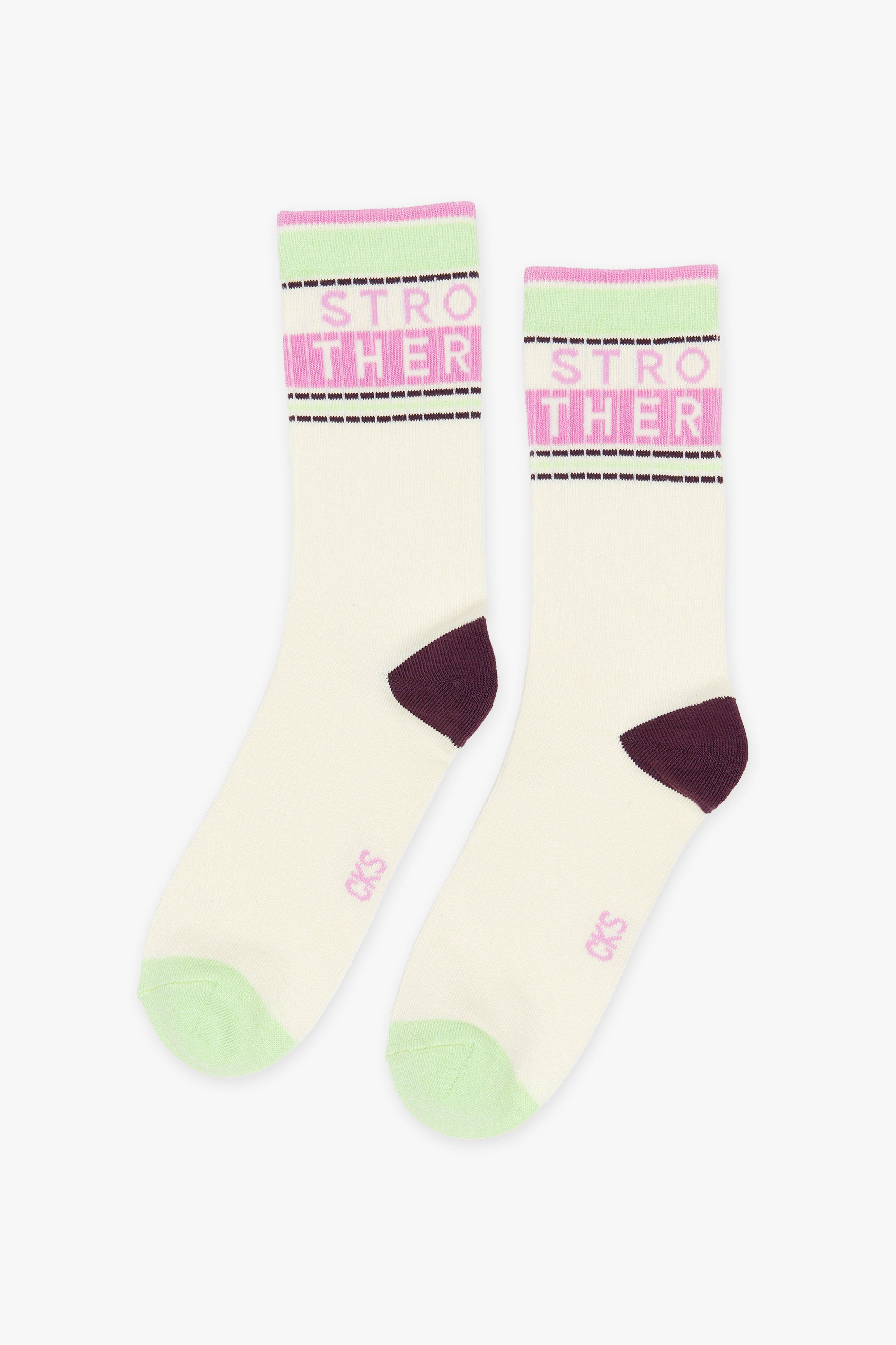 CKS Dames - STRONGER - chaussettes - blanc
