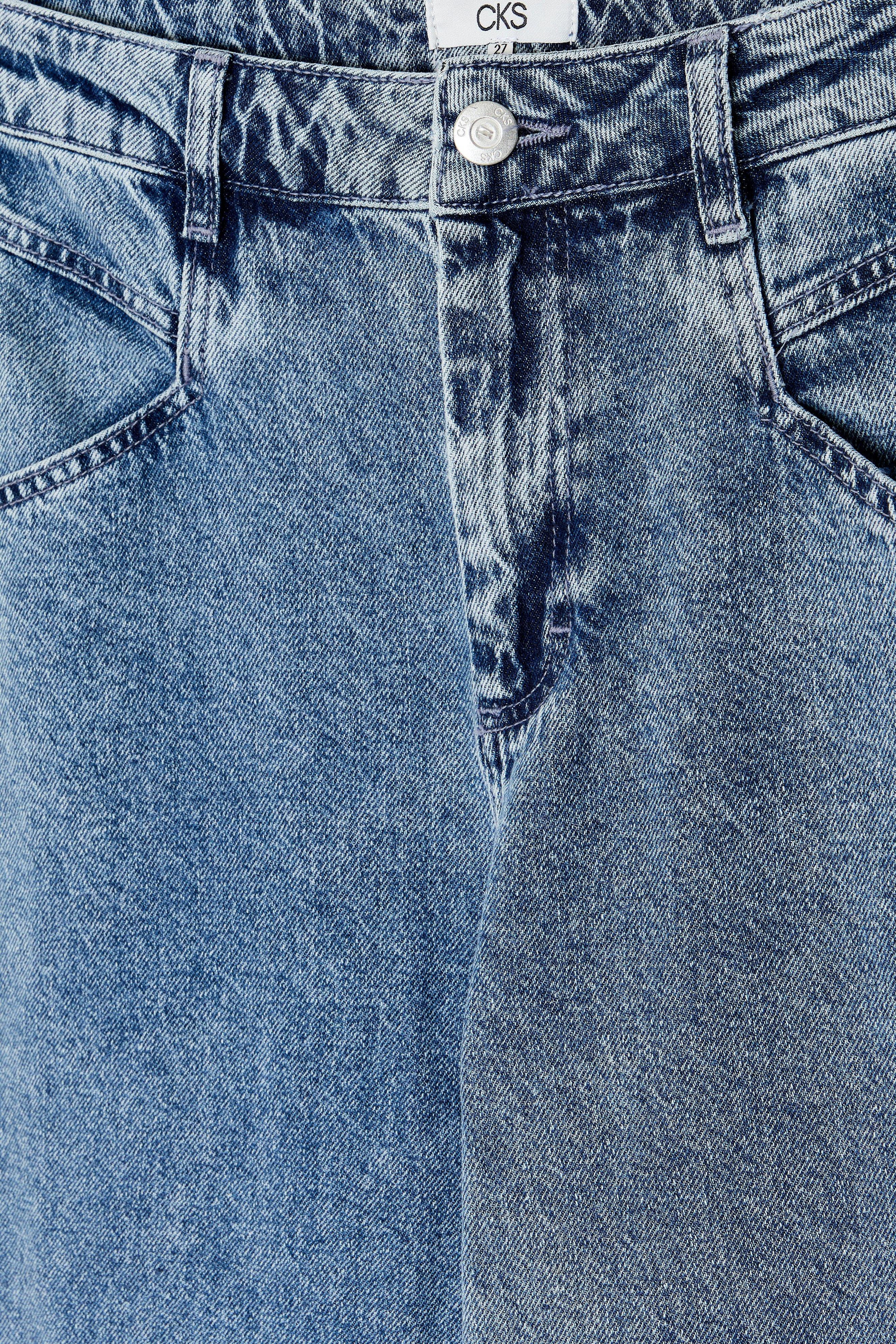 CKS Dames - JAKE - lange jeans - blauw