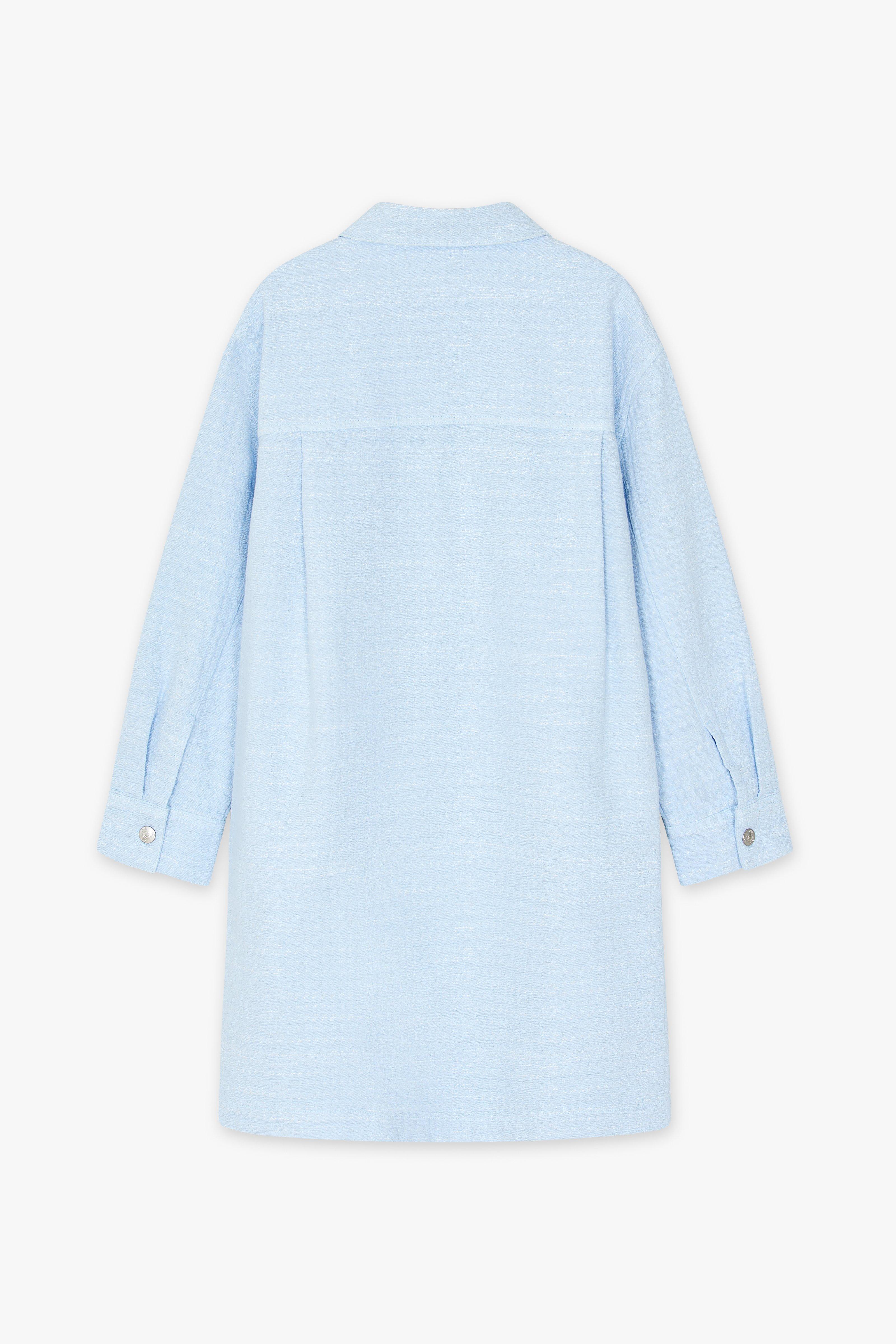 CKS - DROP - robe courte - bleu clair