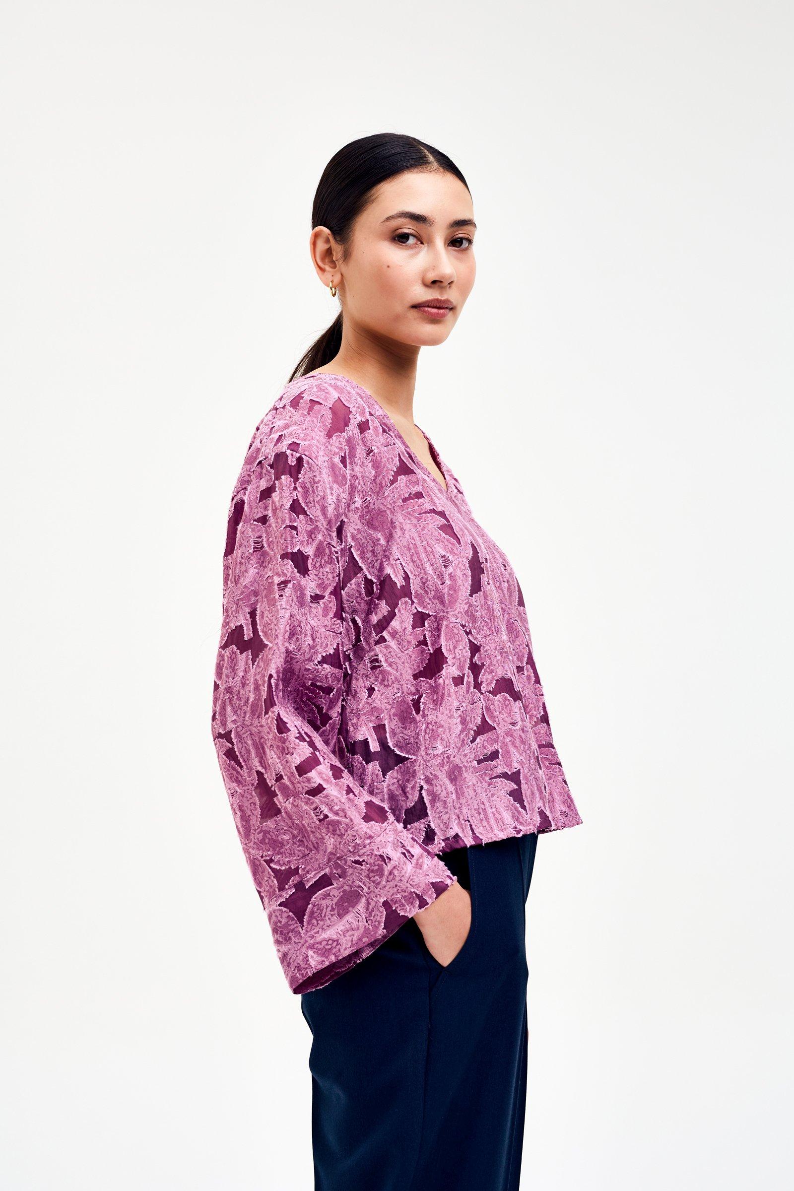CKS - SIMEA - blouse short sleeves - light pink