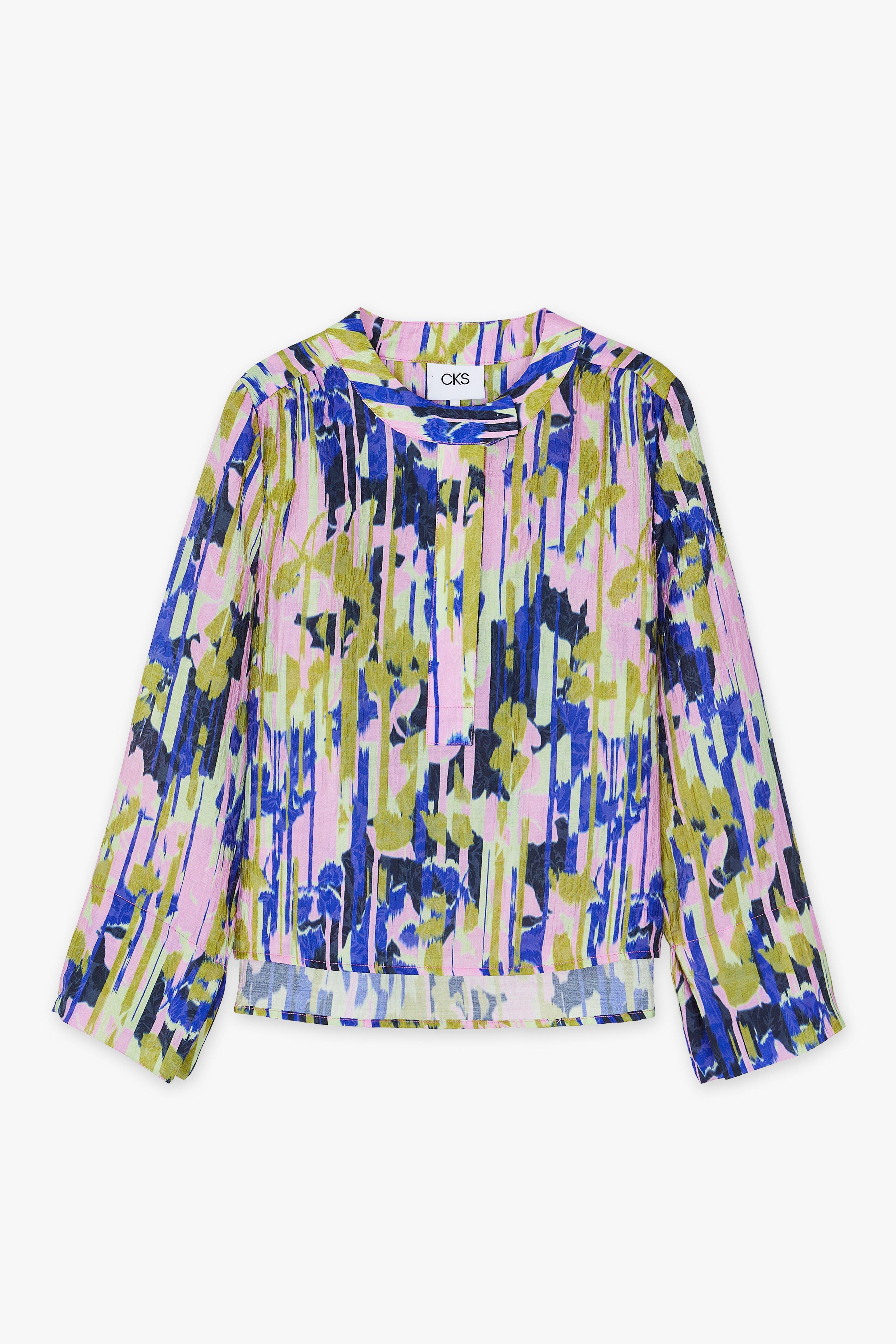 CKS - SALEDO - Bluse Kurze Ärmel - Hellrosa