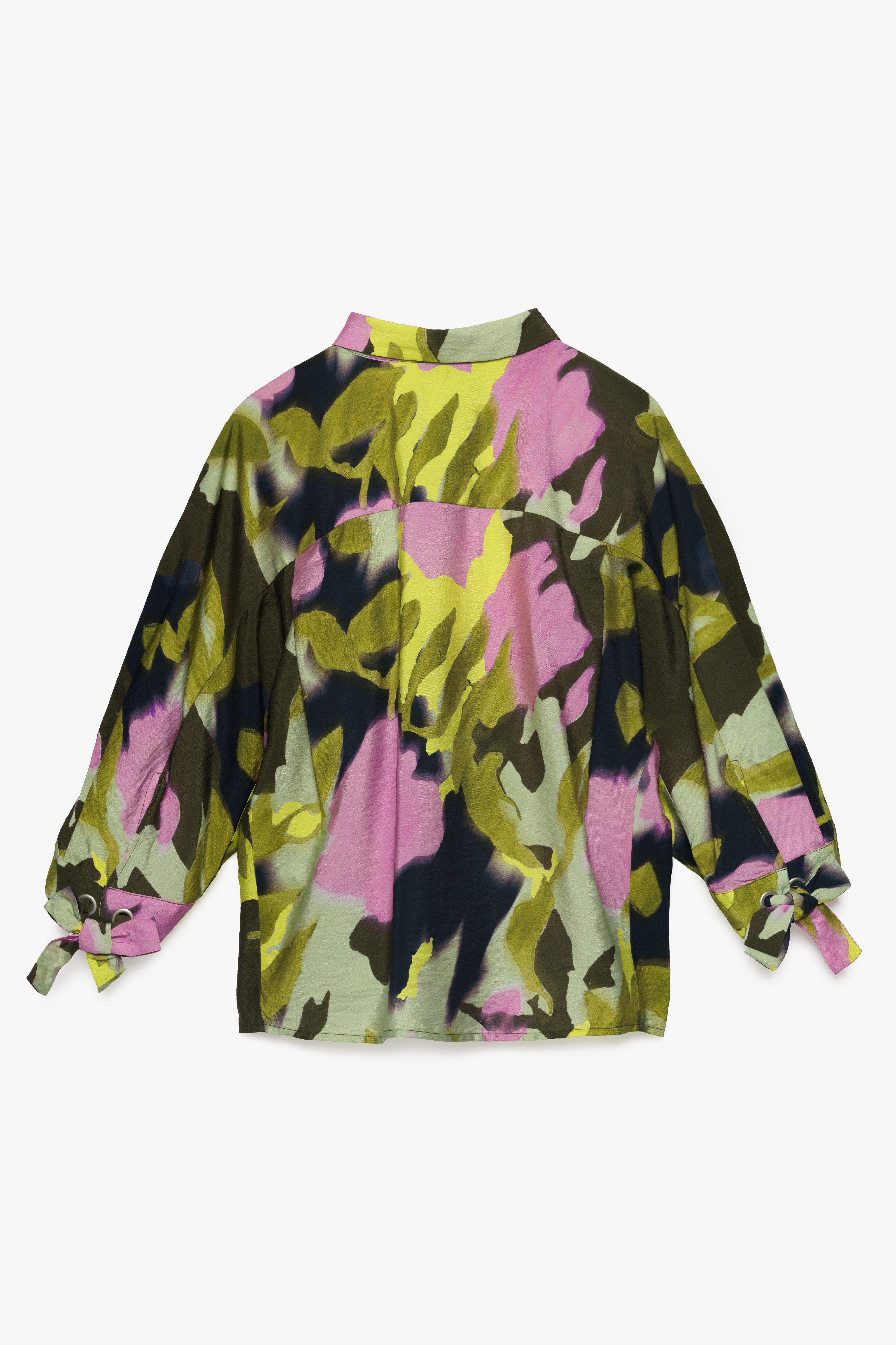CKS - SALT - blouse korte mouwen - khaki